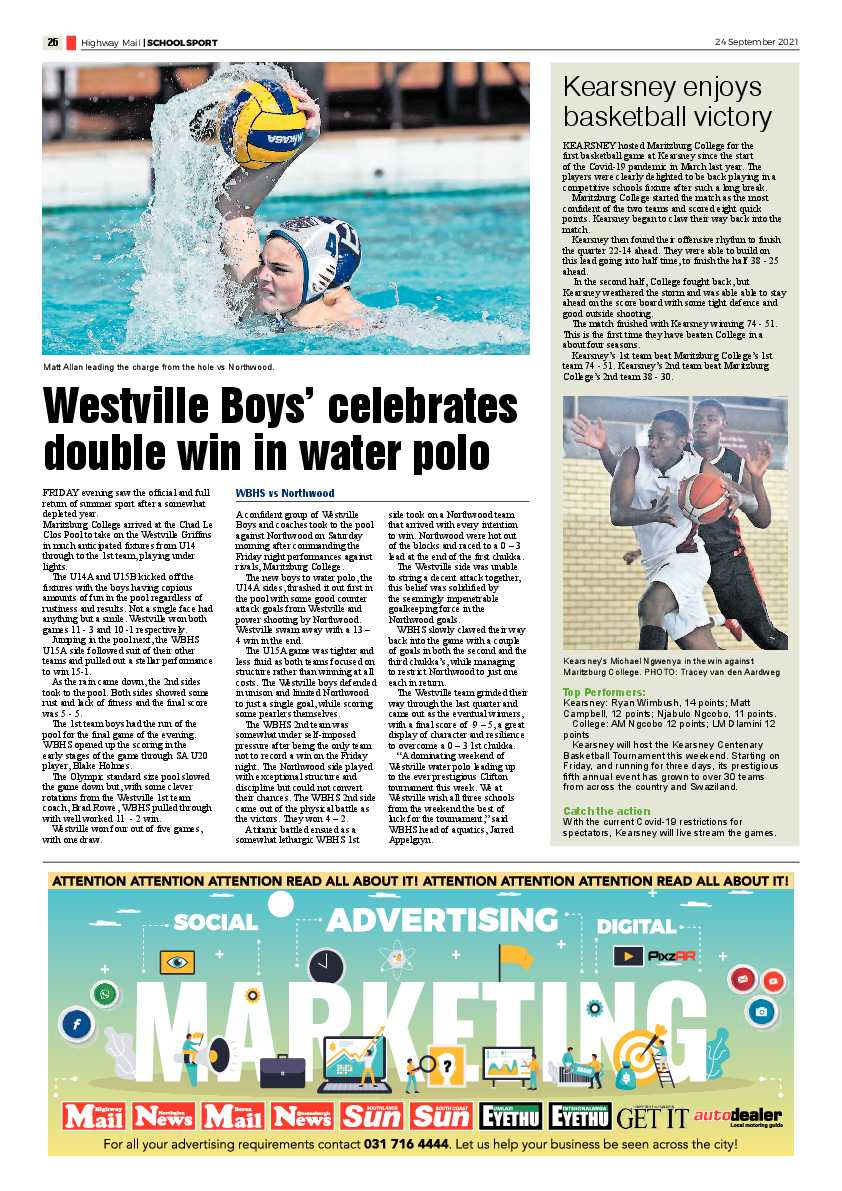 Highway Mail 24 September 2021 page 26