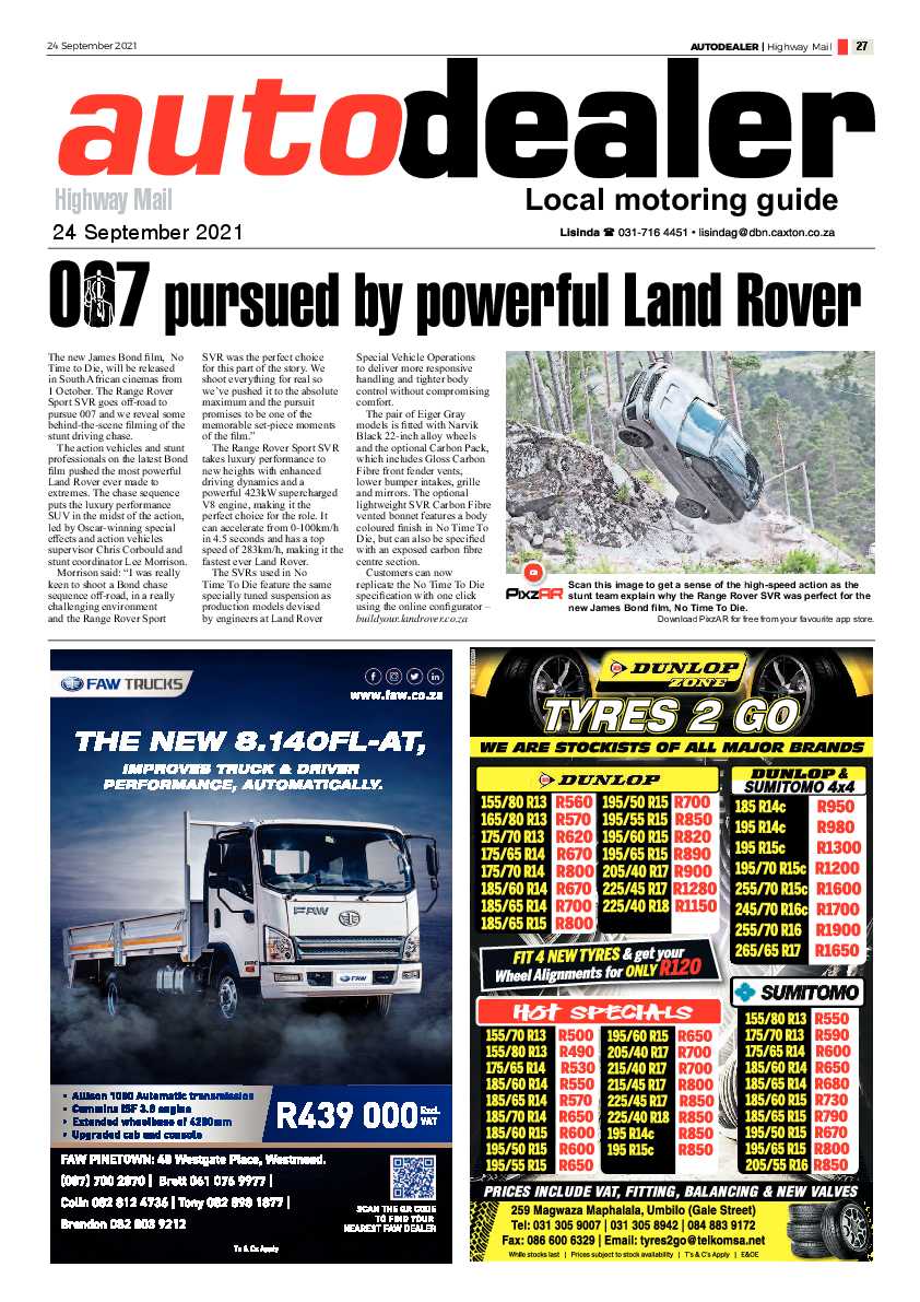Highway Mail 24 September 2021 page 27