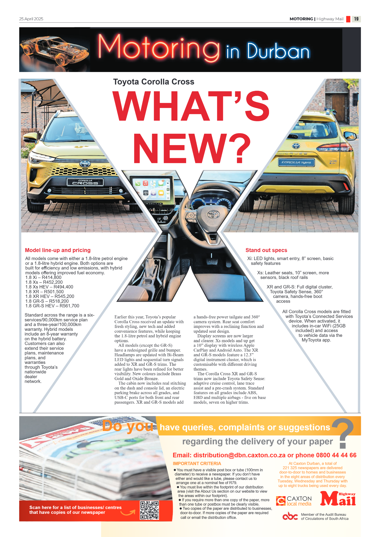 Highway Mail 25 April 2025 page 19