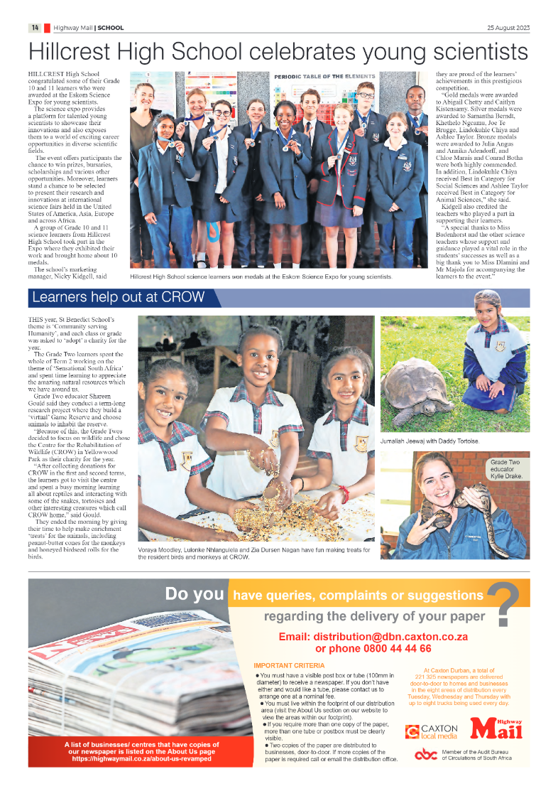 Highway Mail 25 August 2023 page 13