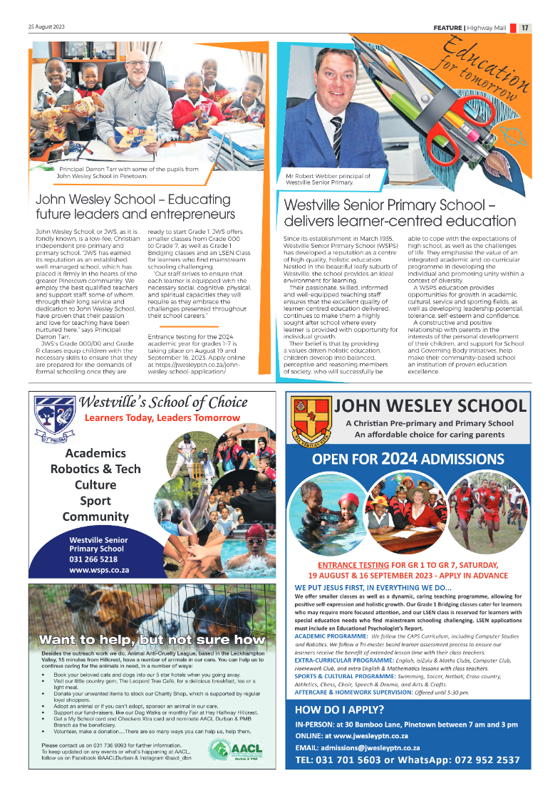 Highway Mail 25 August 2023 page 16
