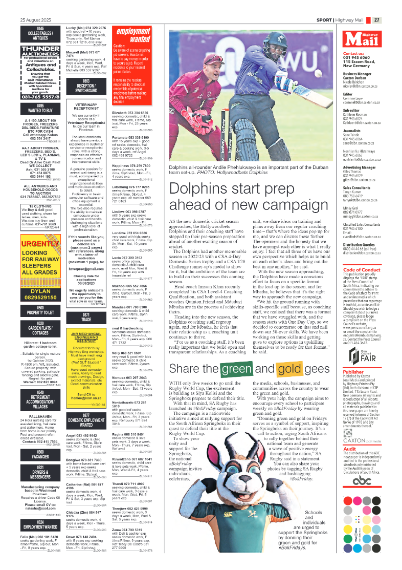 Highway Mail 25 August 2023 page 26