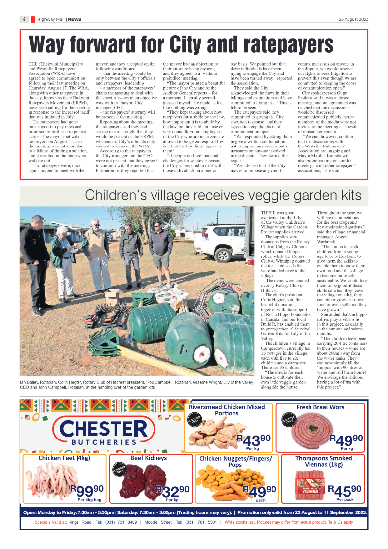 Highway Mail 25 August 2023 page 4