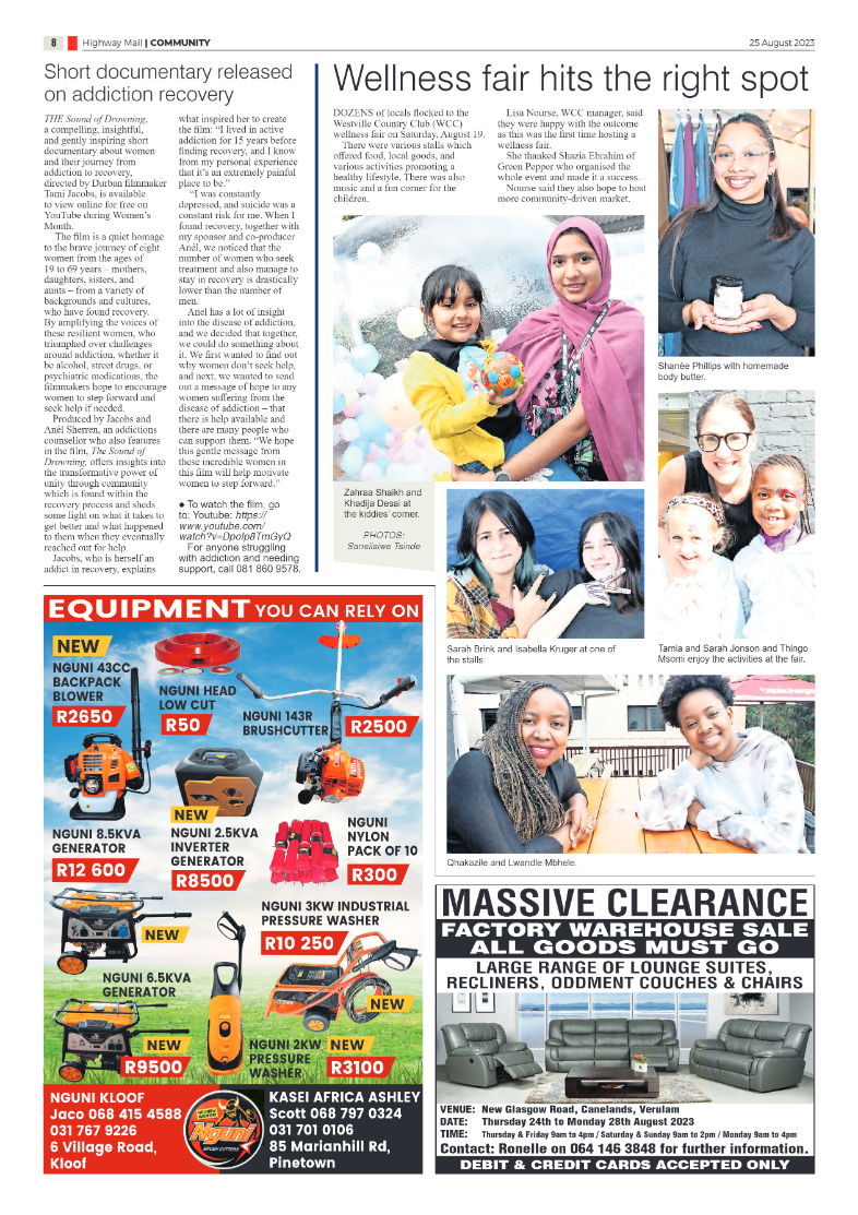 Highway Mail 25 August 2023 page 8