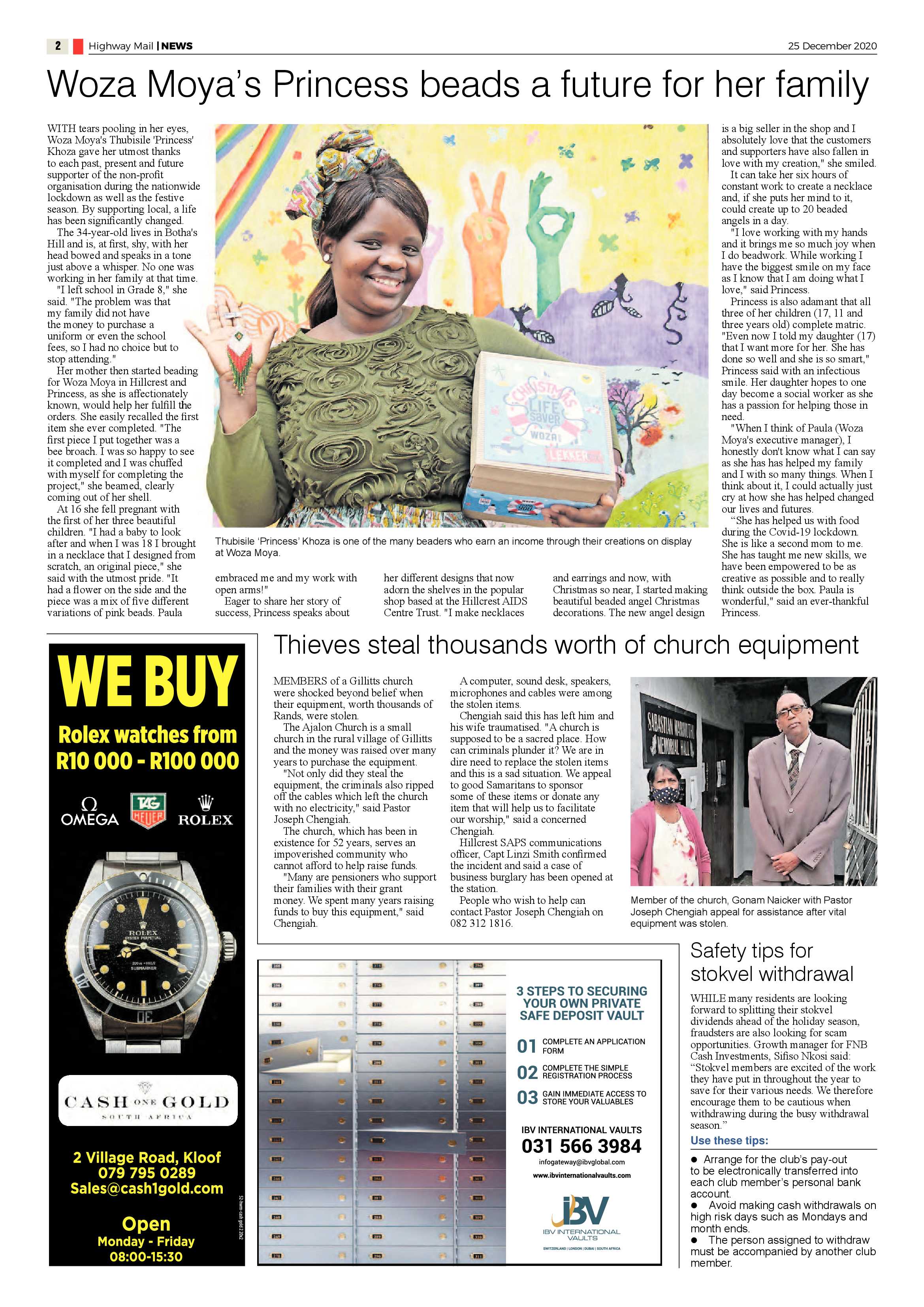 Highway Mail 25 December 2020 page 2