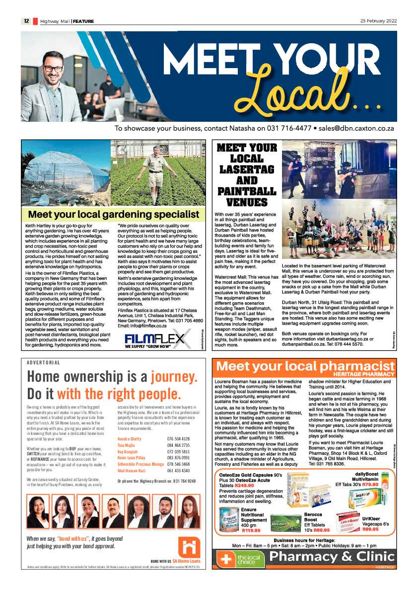 Highway Mail 25 February 2022 page 12