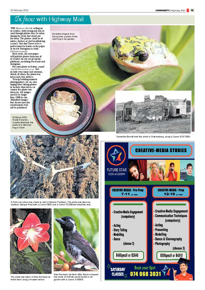 Highway Mail 25 February 2022 page 15