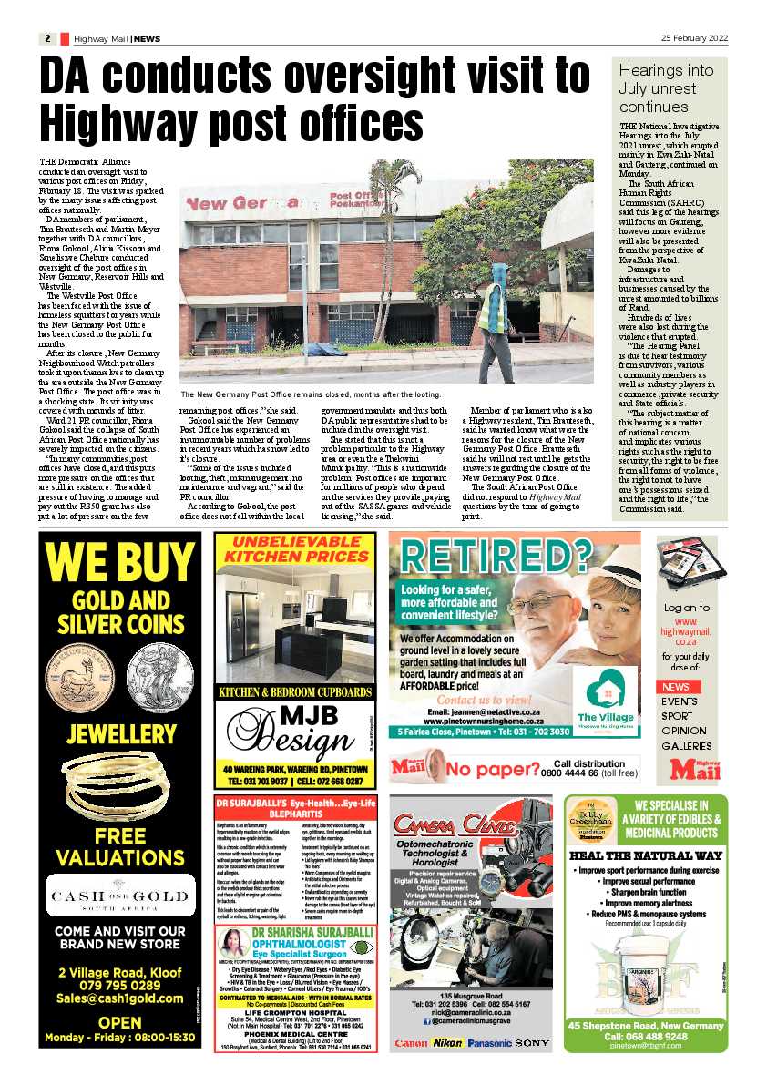 Highway Mail 25 February 2022 page 2