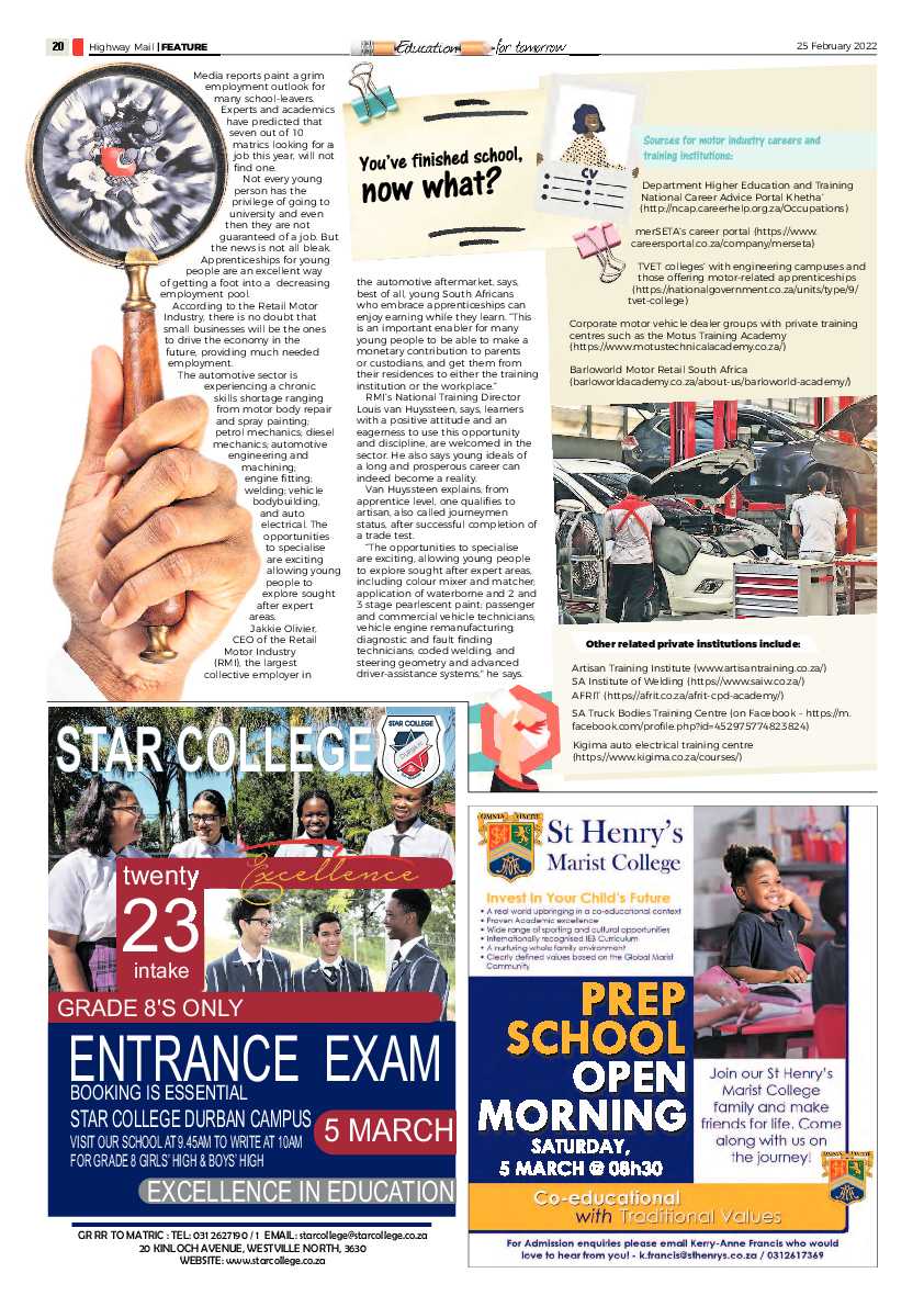 Highway Mail 25 February 2022 page 20