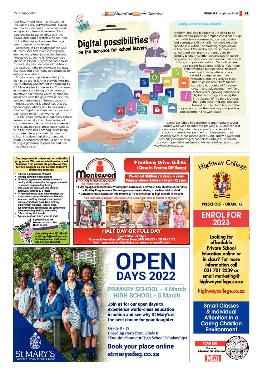 Highway Mail 25 February 2022 page 21