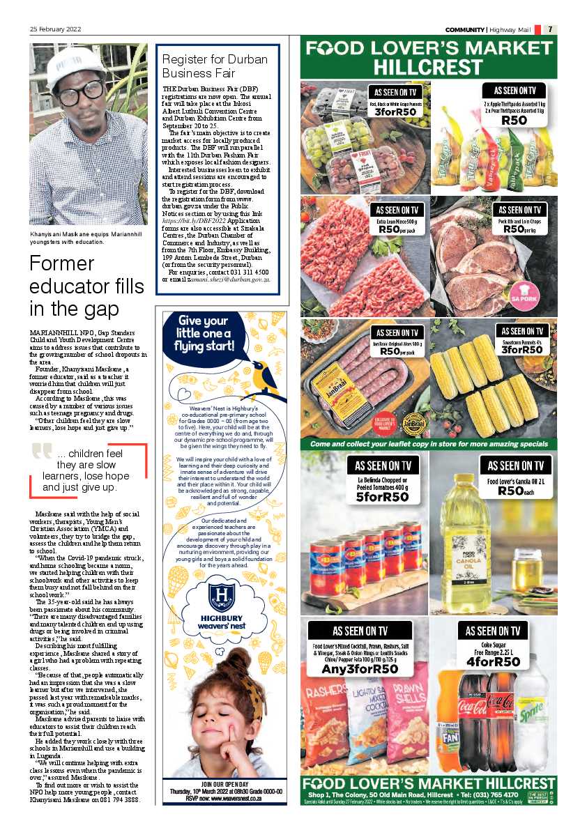 Highway Mail 25 February 2022 page 7