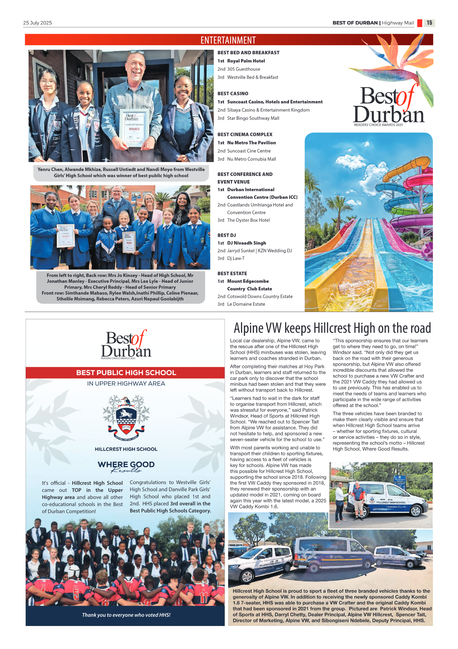 Highway Mail 25 July 2025 page 15