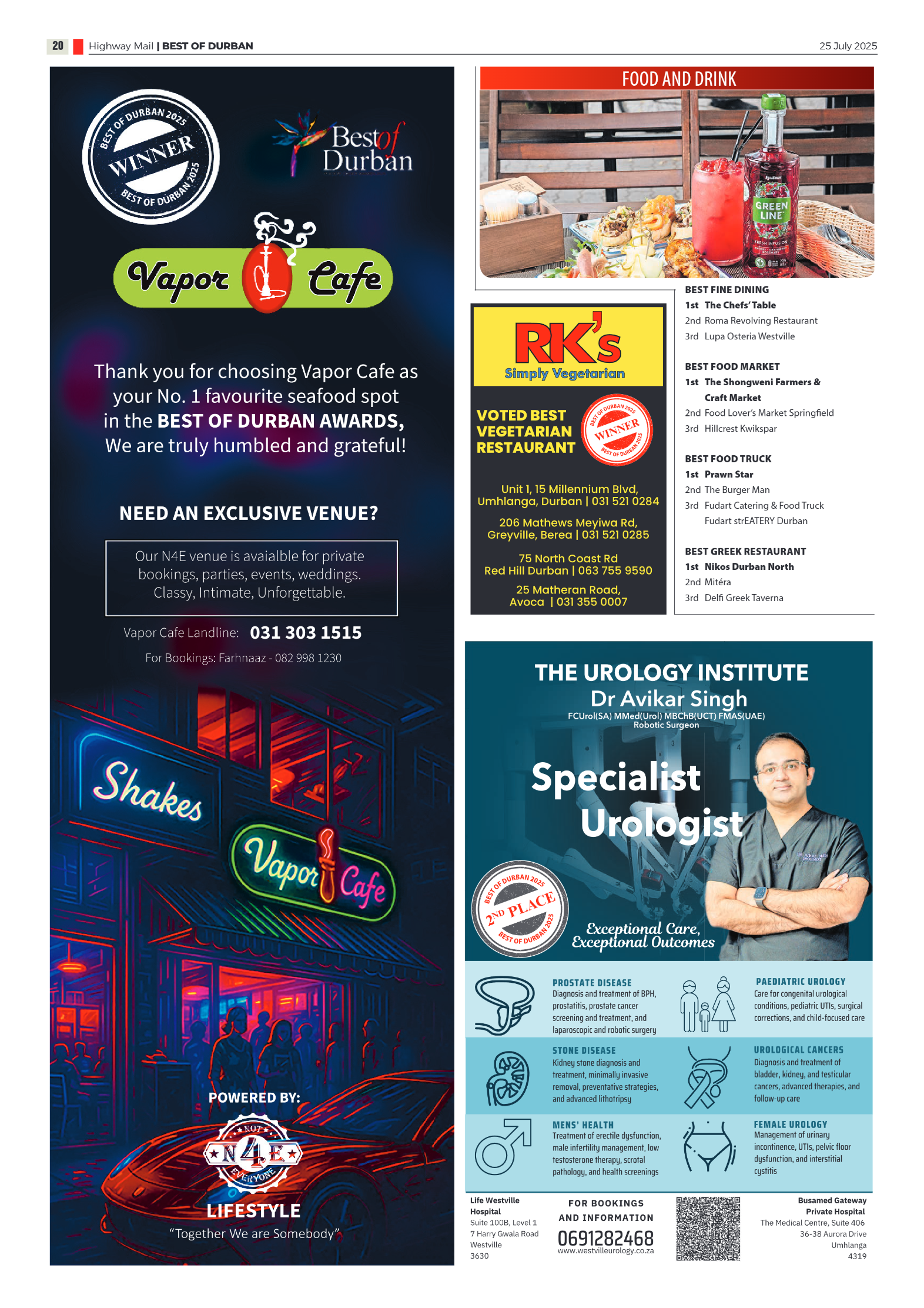 Highway Mail 25 July 2025 page 20