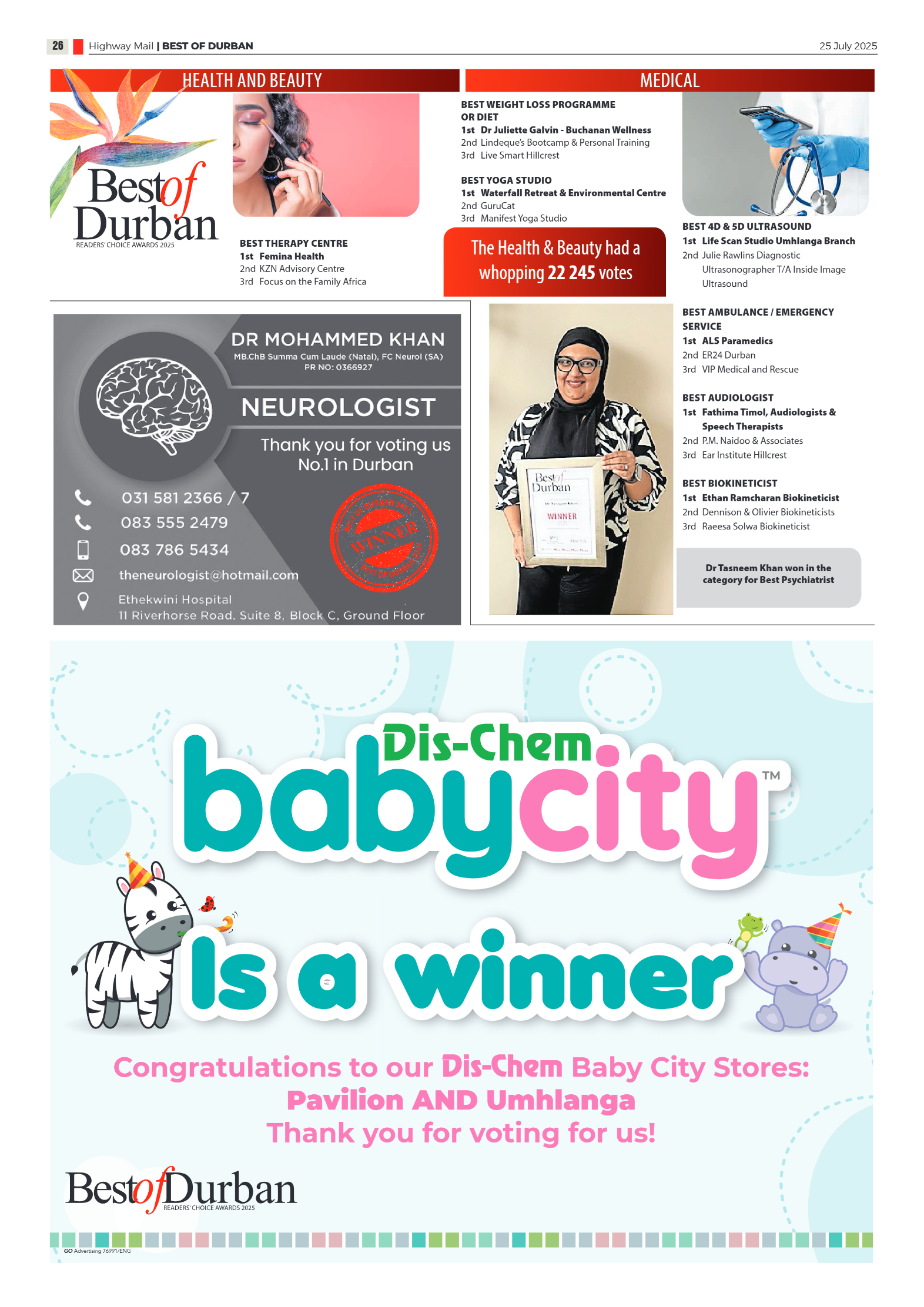 Highway Mail 25 July 2025 page 26