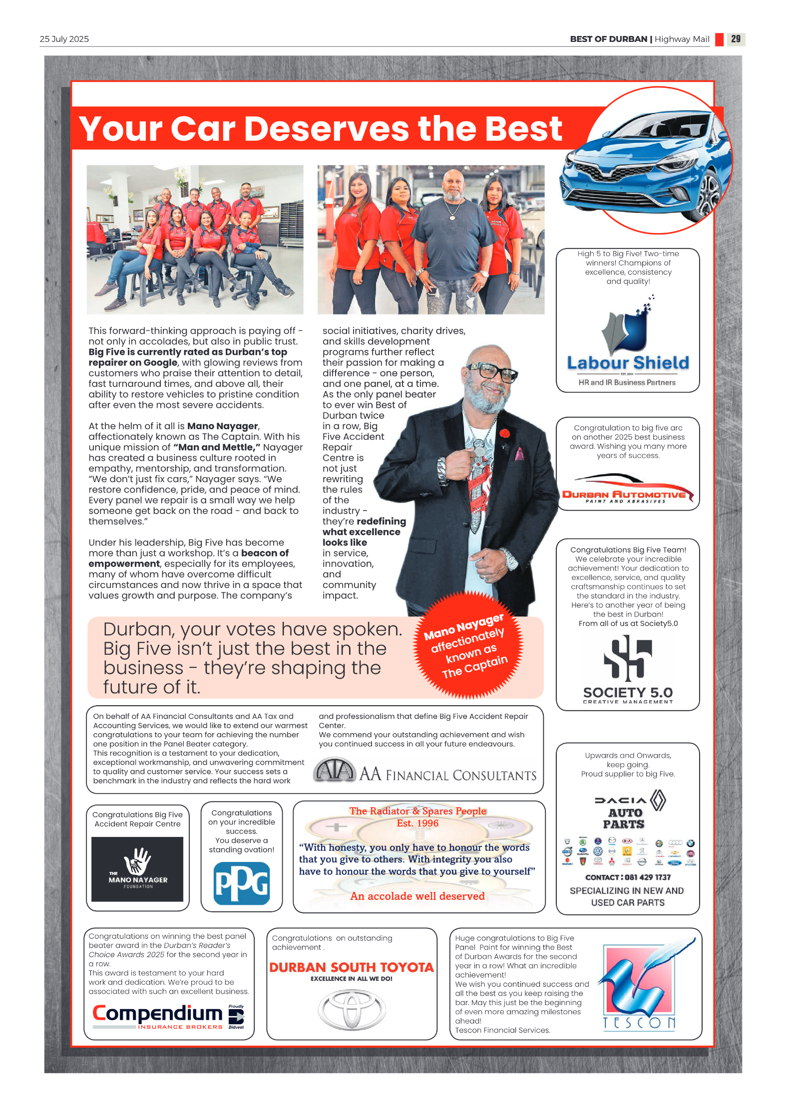 Highway Mail 25 July 2025 page 29