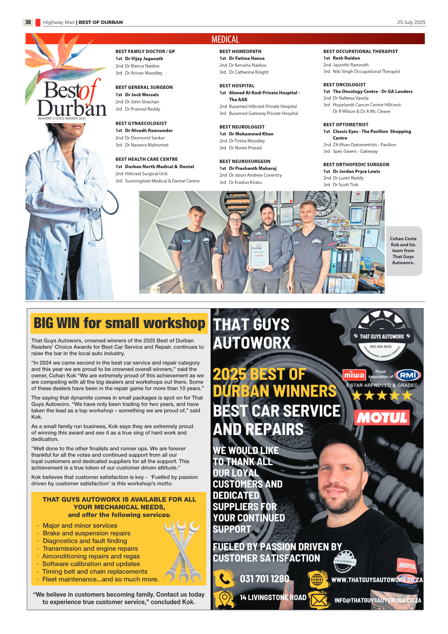 Highway Mail 25 July 2025 page 30