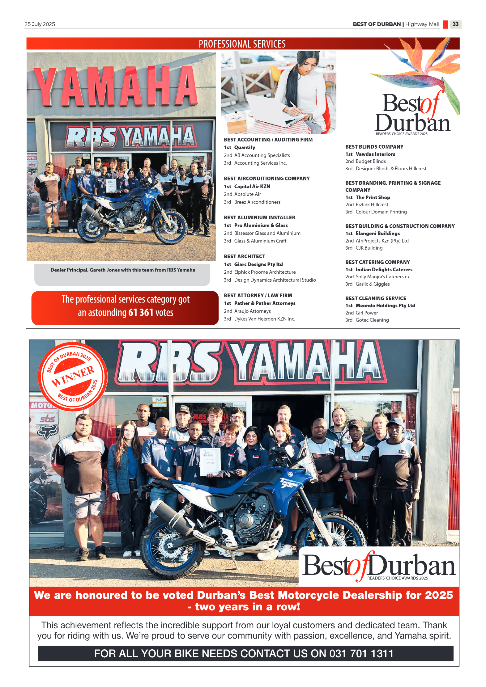 Highway Mail 25 July 2025 page 33