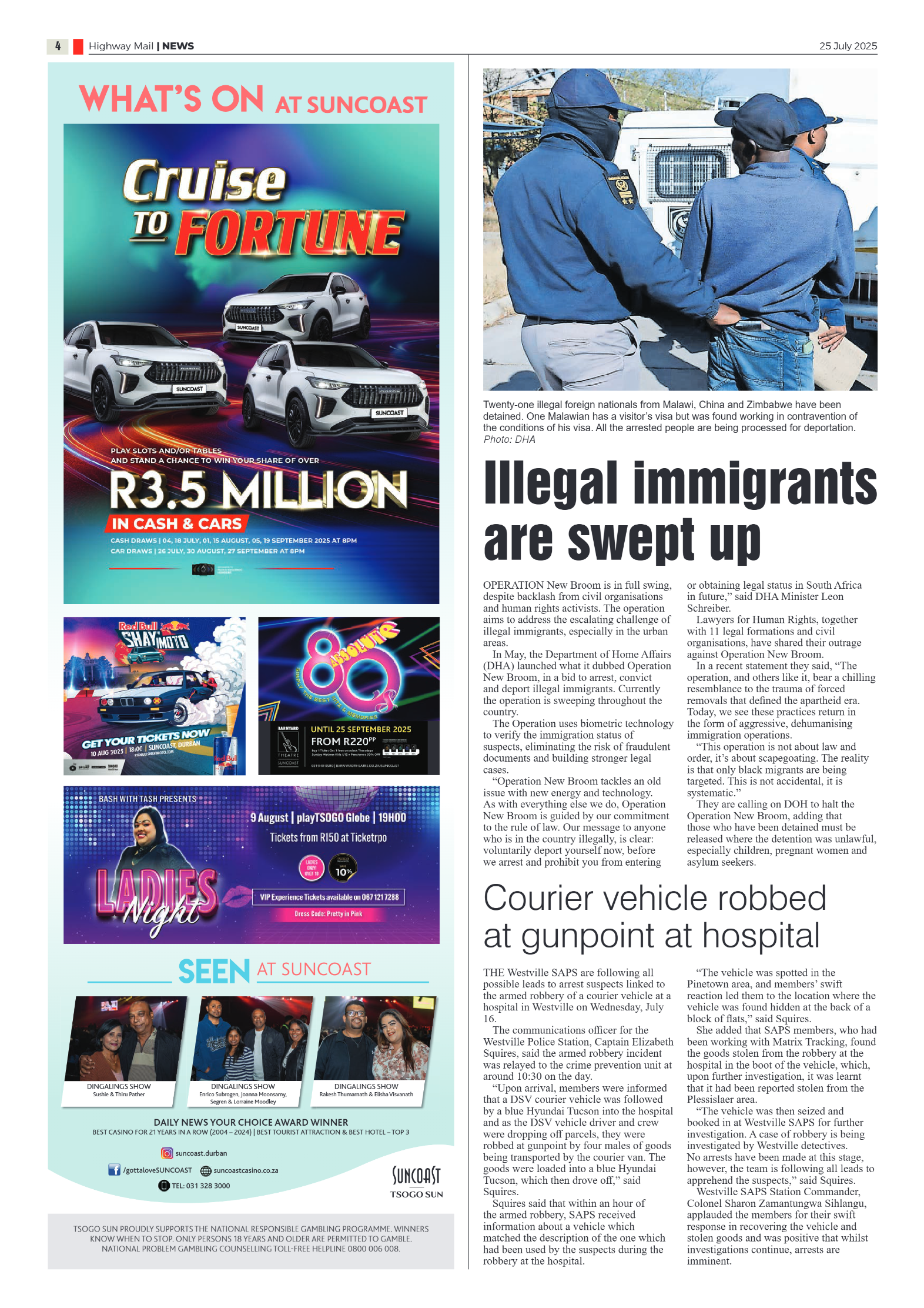 Highway Mail 25 July 2025 page 4