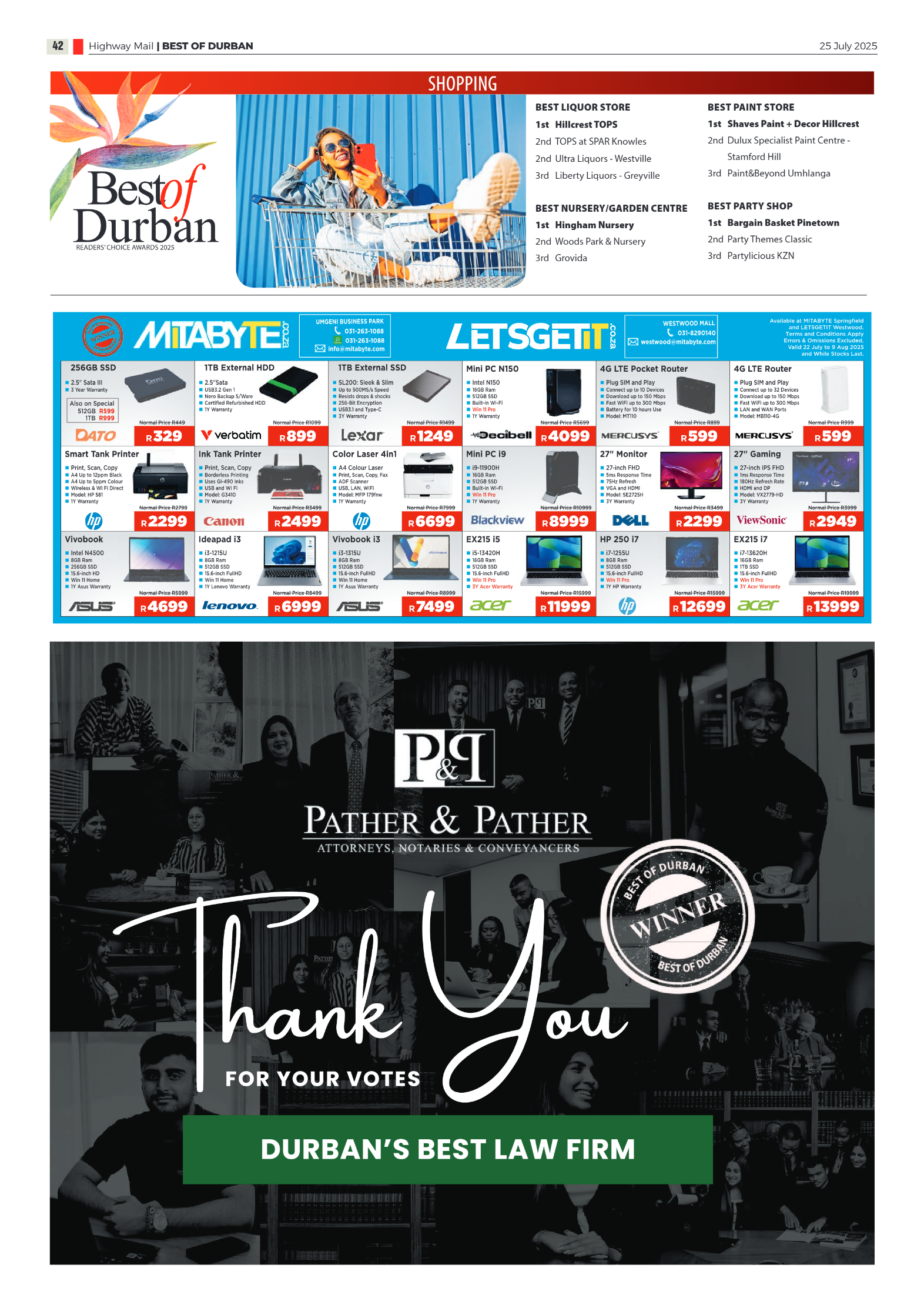 Highway Mail 25 July 2025 page 42