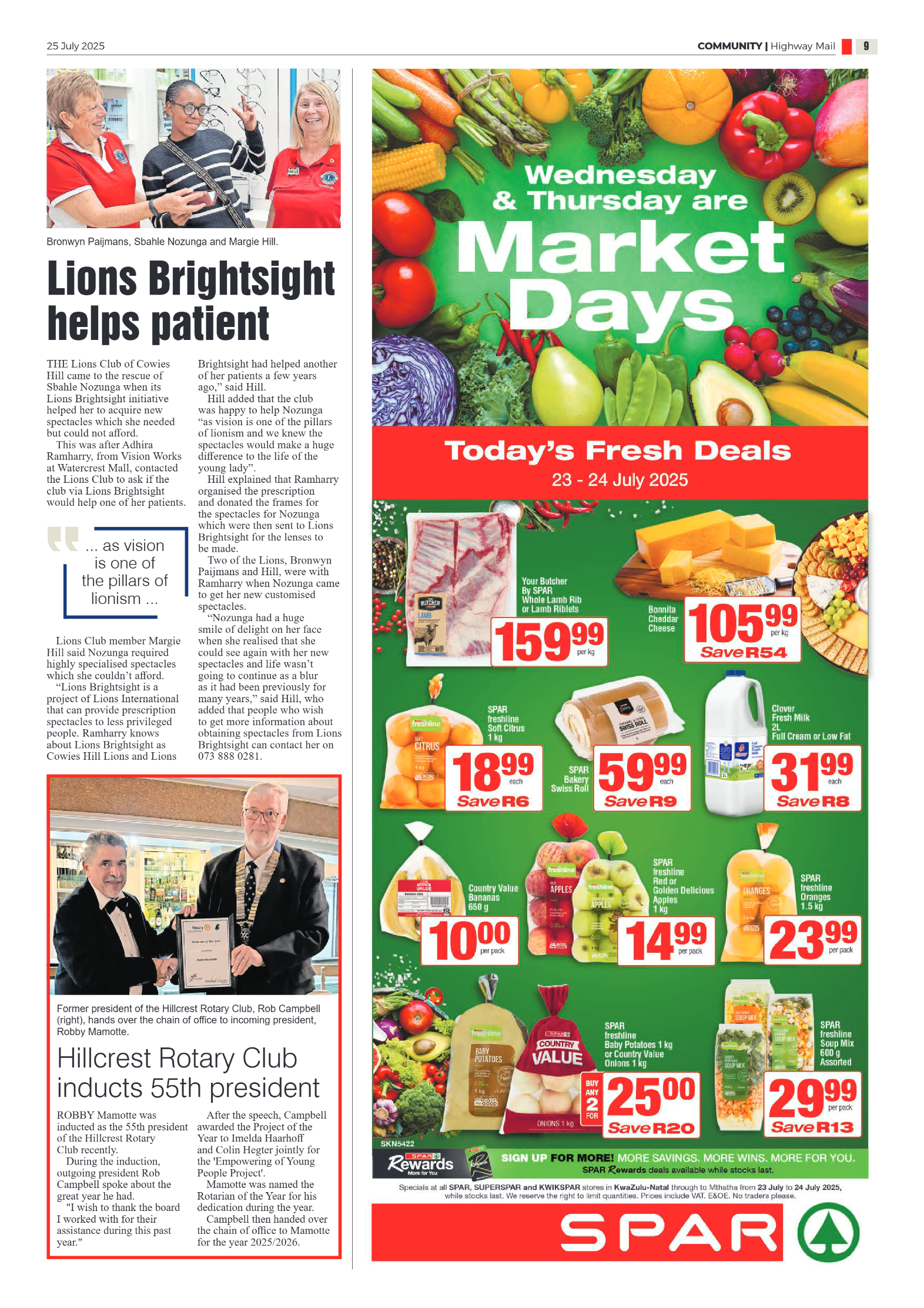 Highway Mail 25 July 2025 page 9