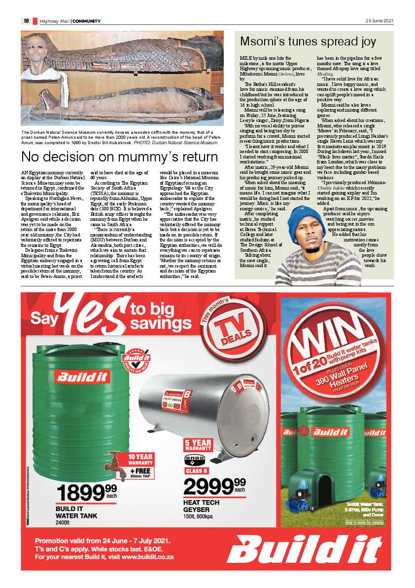 Highway Mail 25 June 2021 page 10