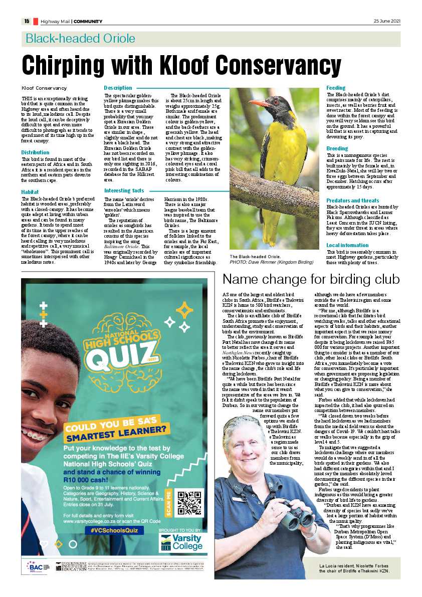 Highway Mail 25 June 2021 page 16