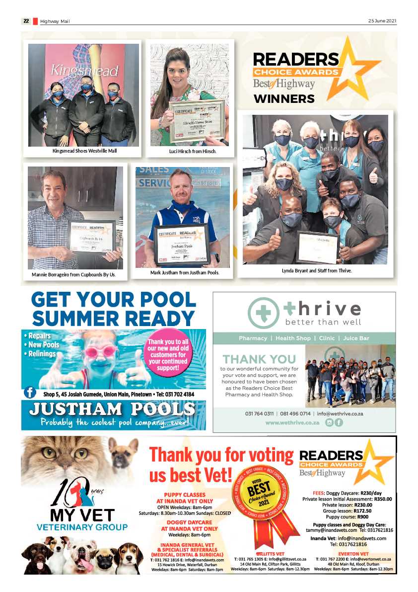 Highway Mail 25 June 2021 page 22