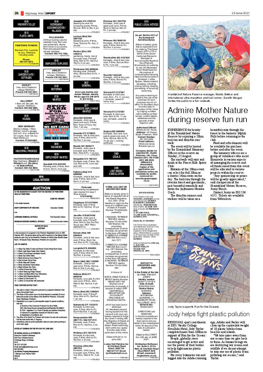 Highway Mail 25 June 2021 page 34
