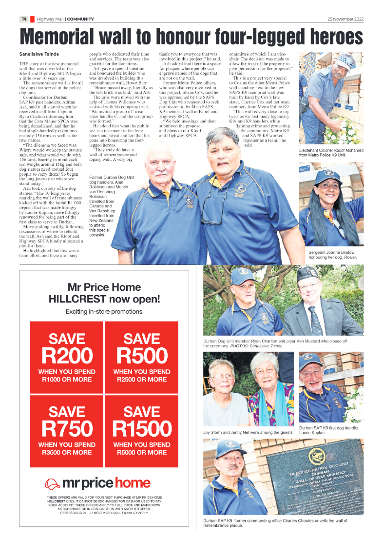 Highway Mail 25 November 2022 page 14