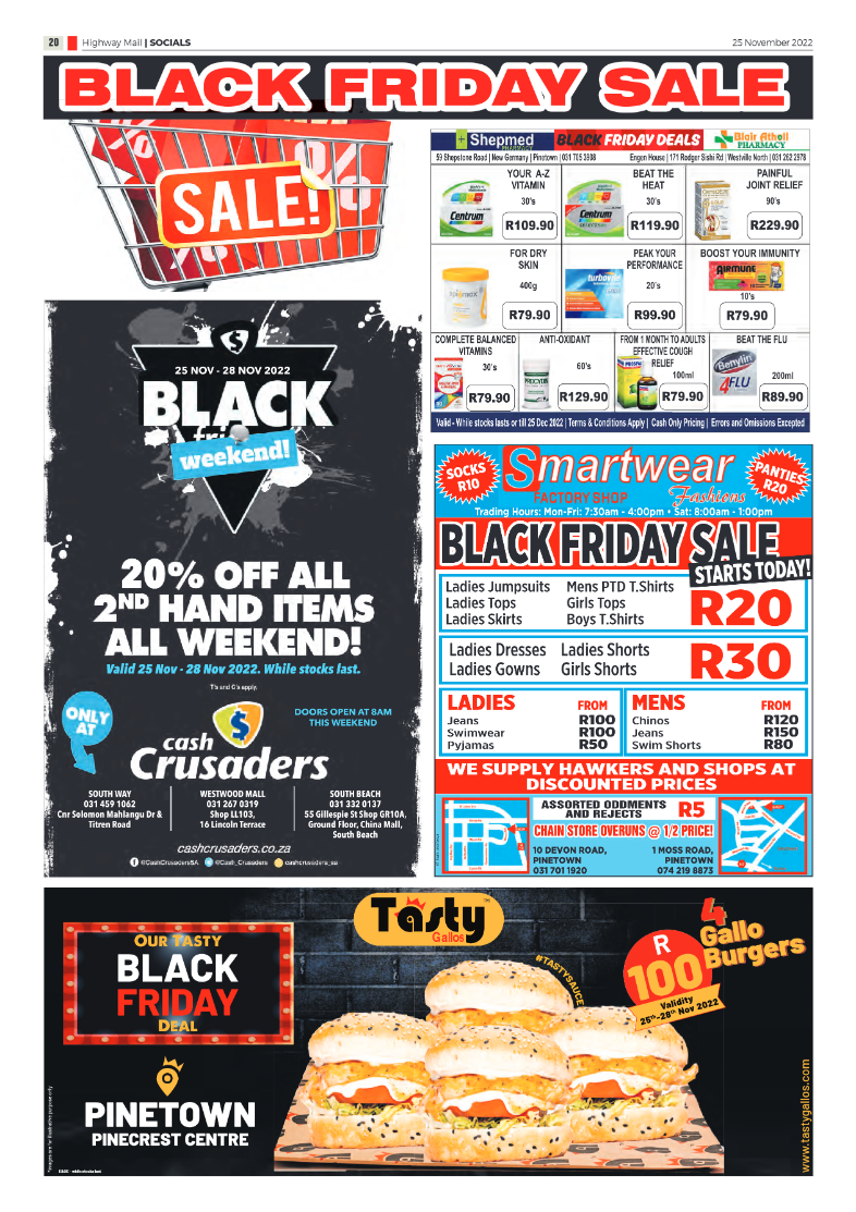 Highway Mail 25 November 2022 page 20