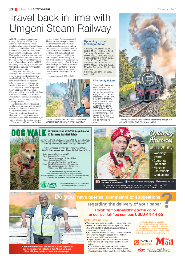 Highway Mail 25 November 2022 page 26