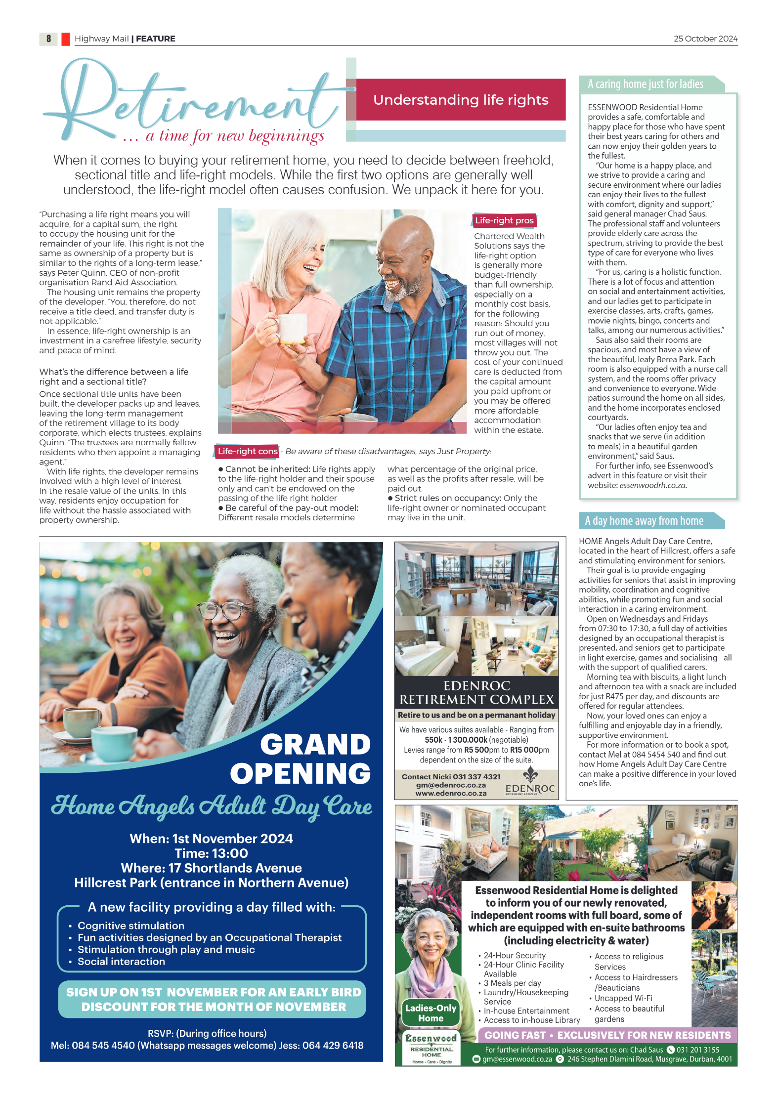 Highway Mail 25 October 2024 page 8