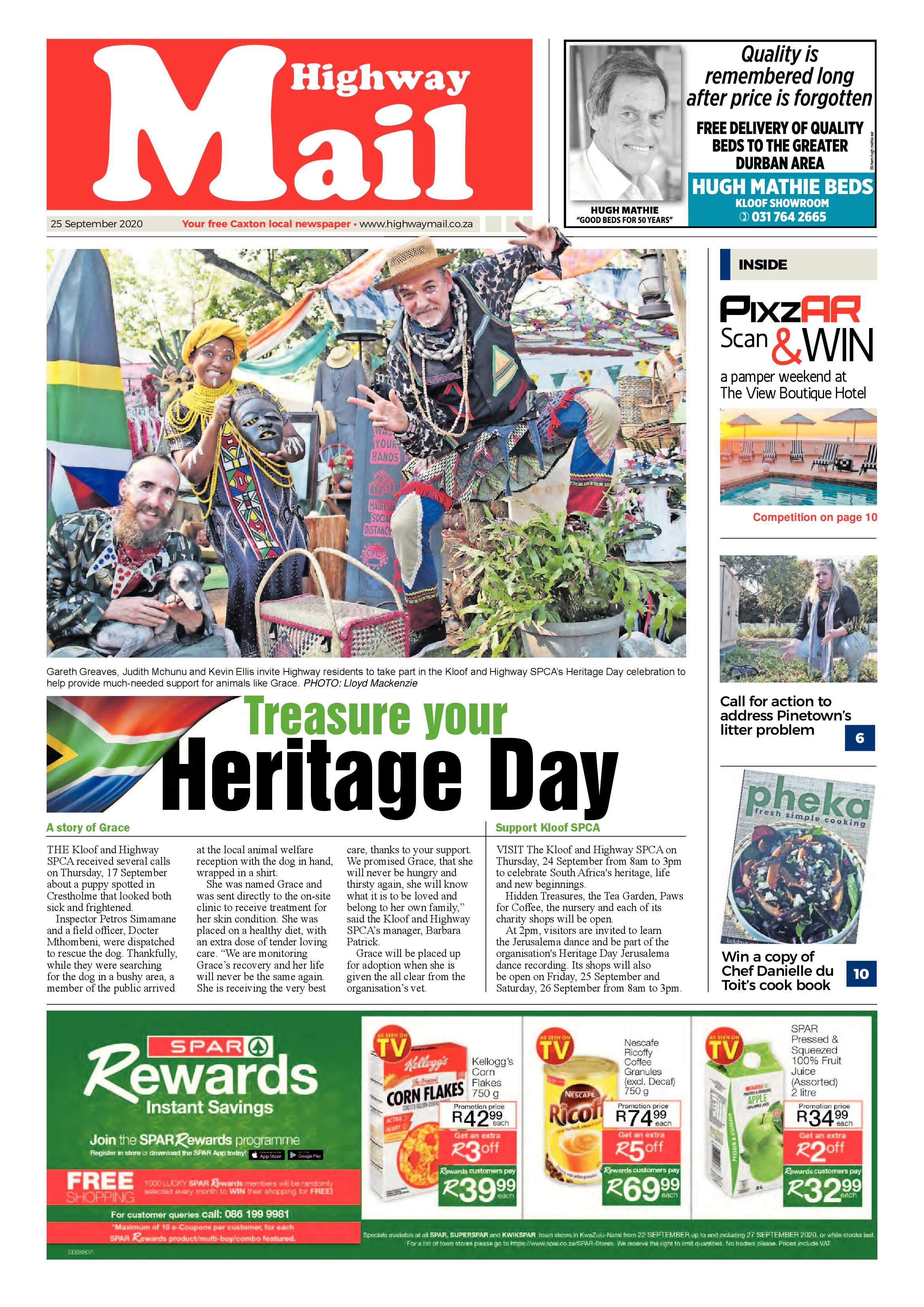 Highway Mail 25 September 2020 page 1