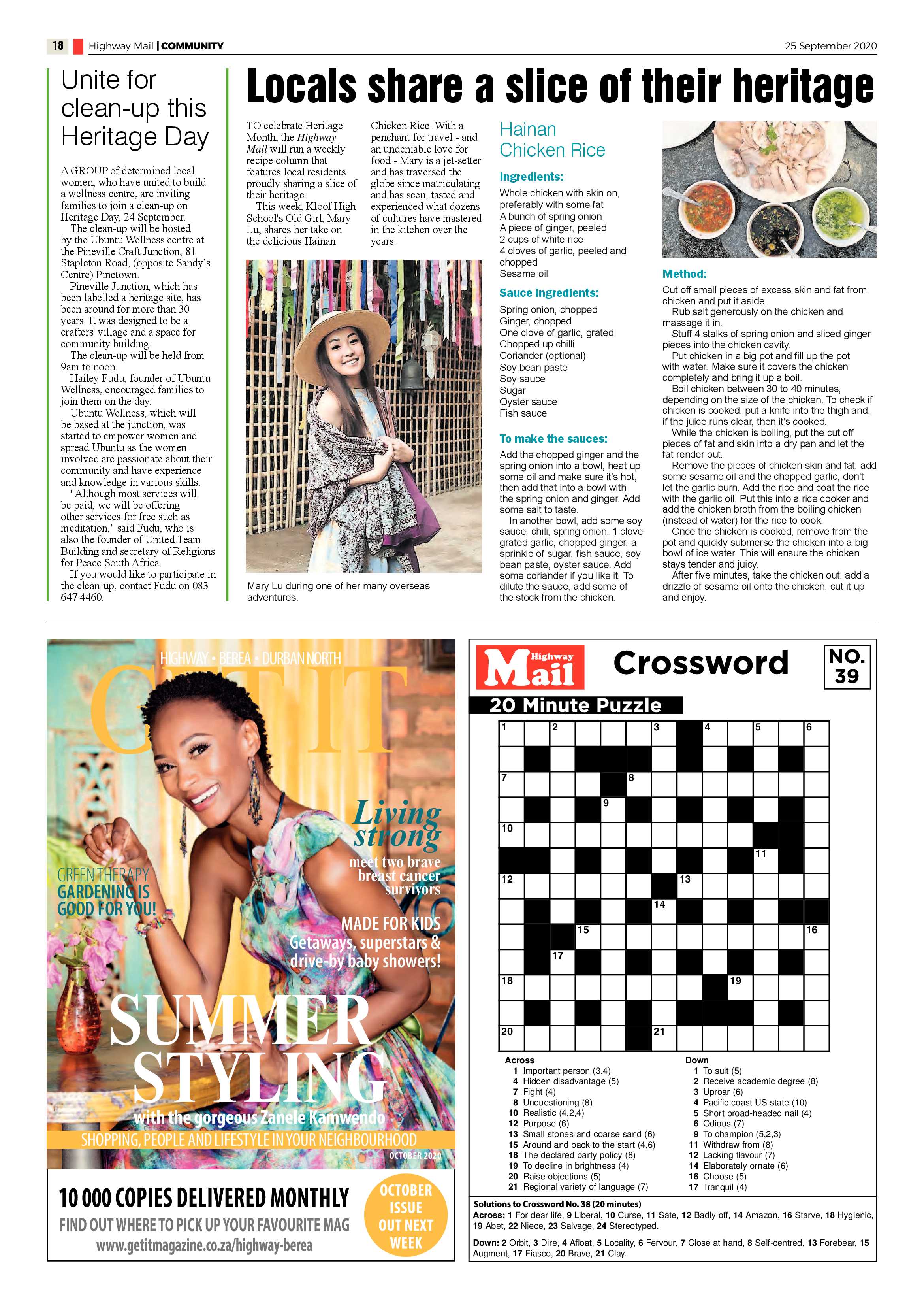 Highway Mail 25 September 2020 page 18