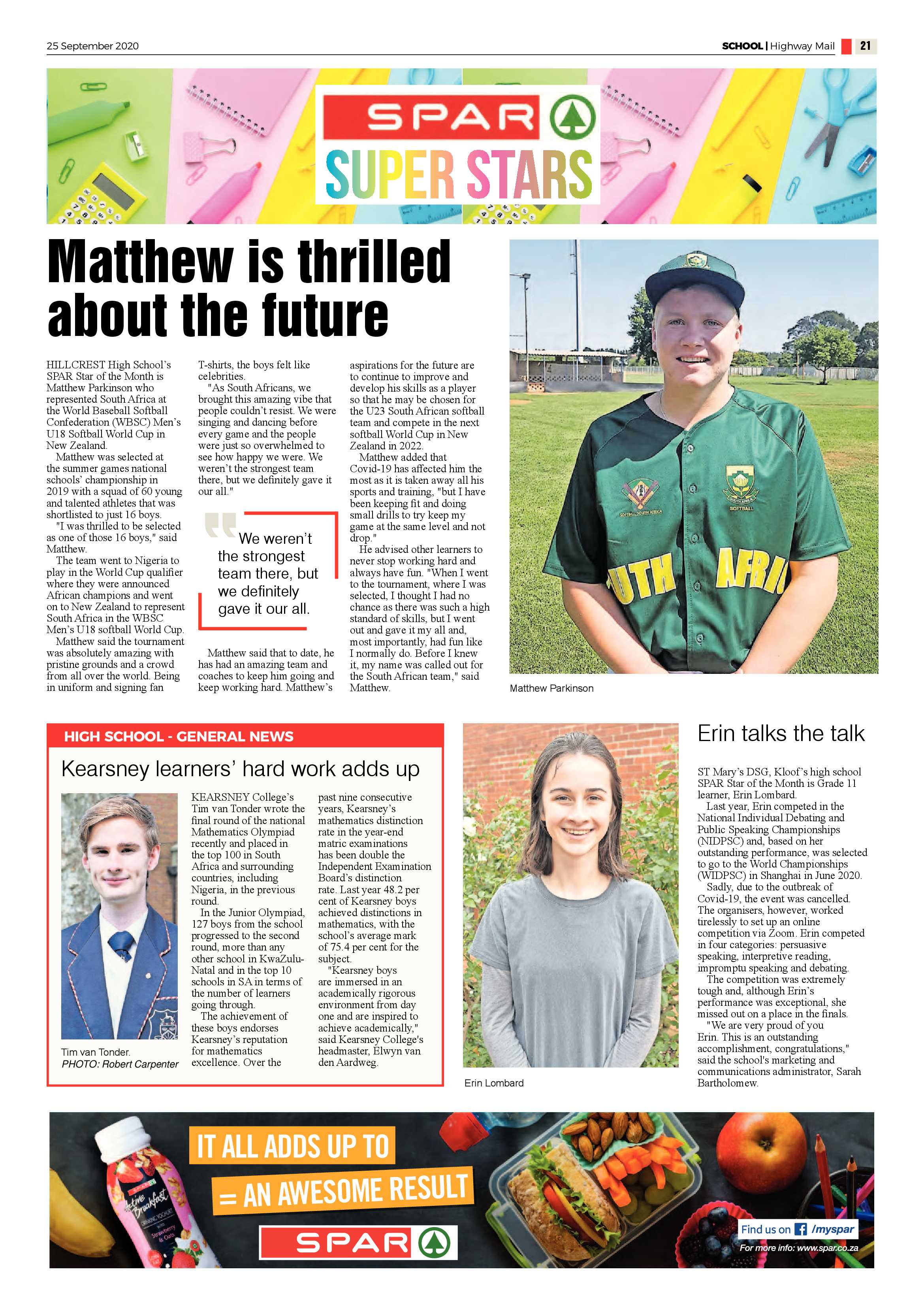 Highway Mail 25 September 2020 page 21