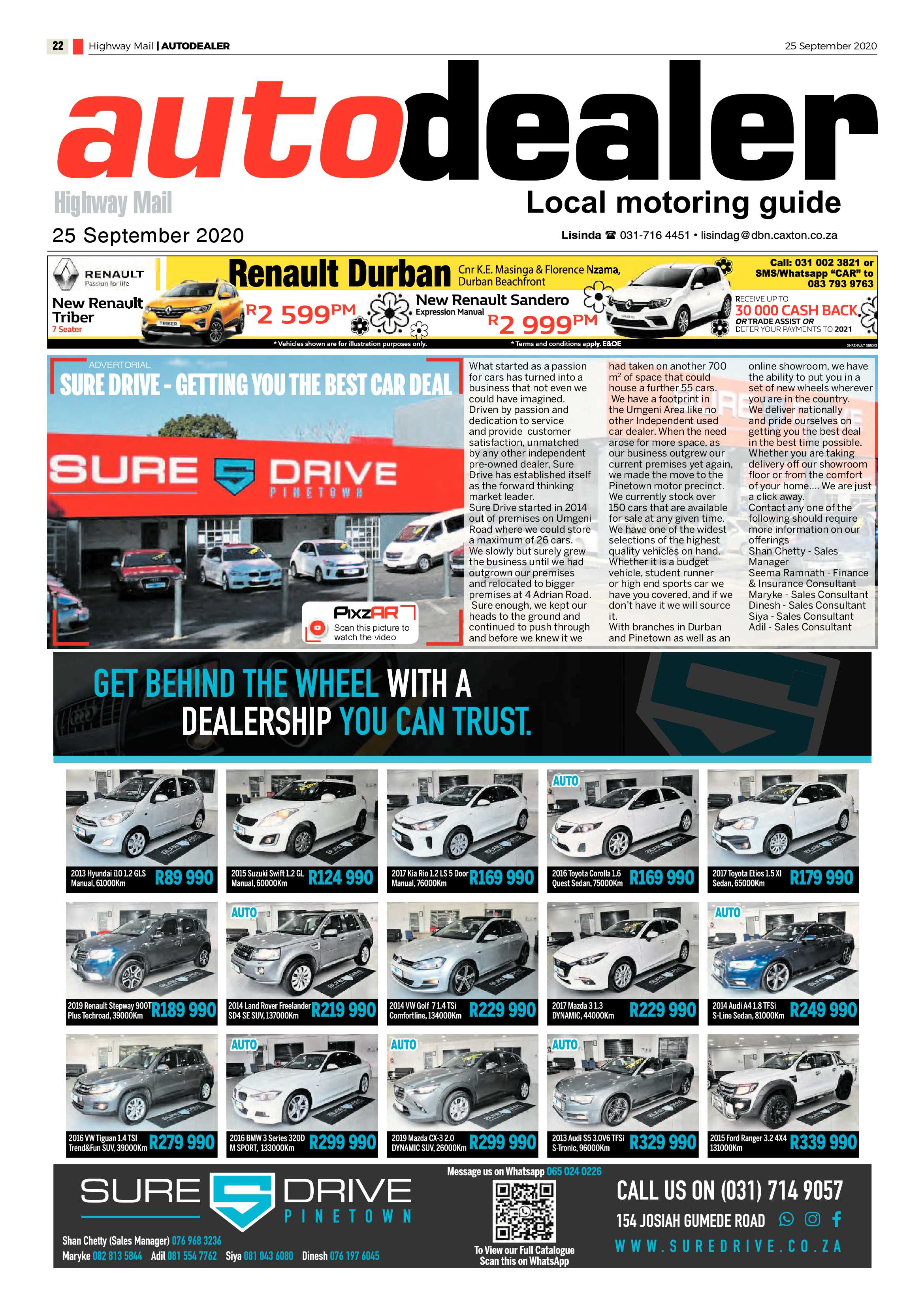 Highway Mail 25 September 2020 page 22