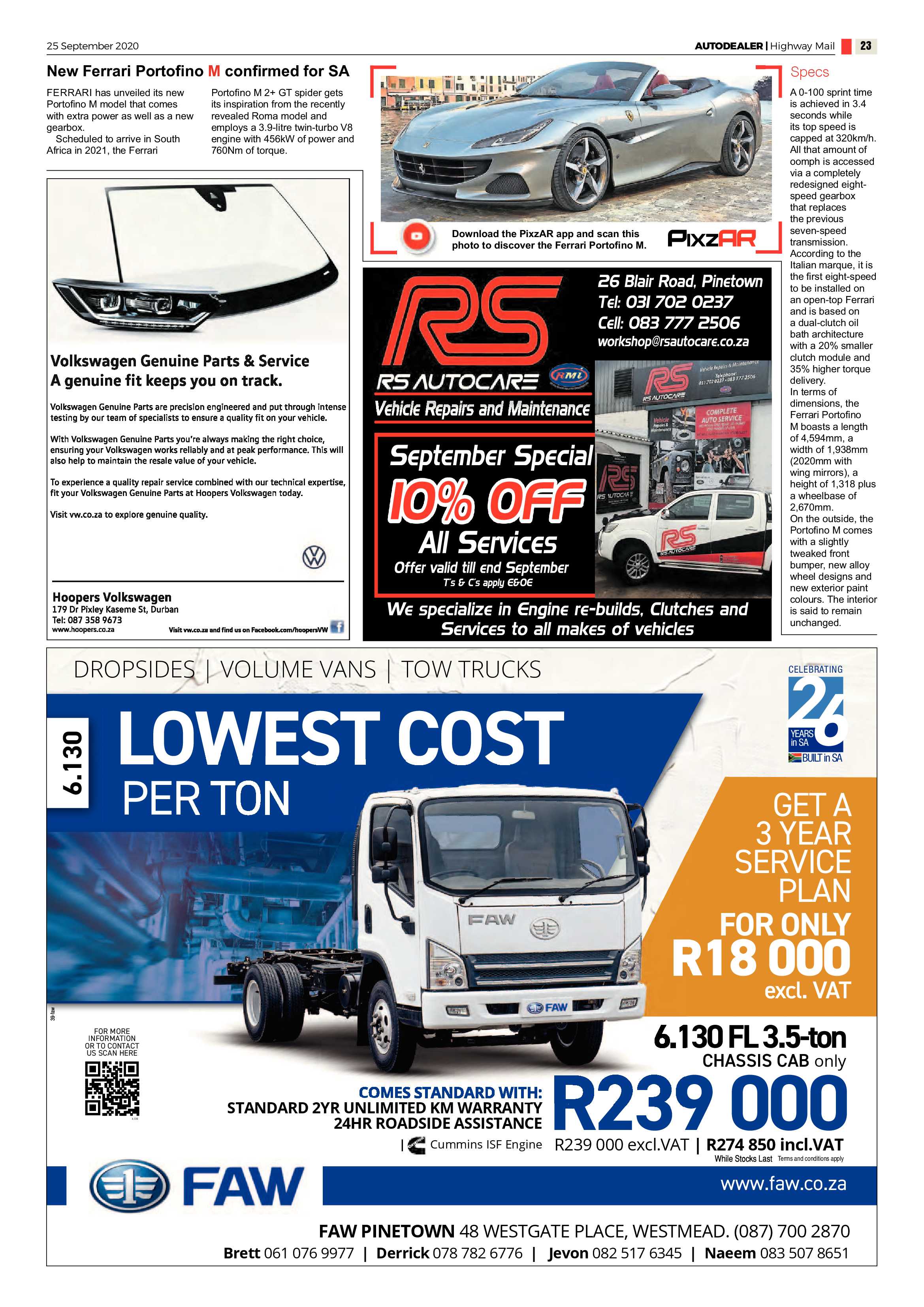 Highway Mail 25 September 2020 page 23
