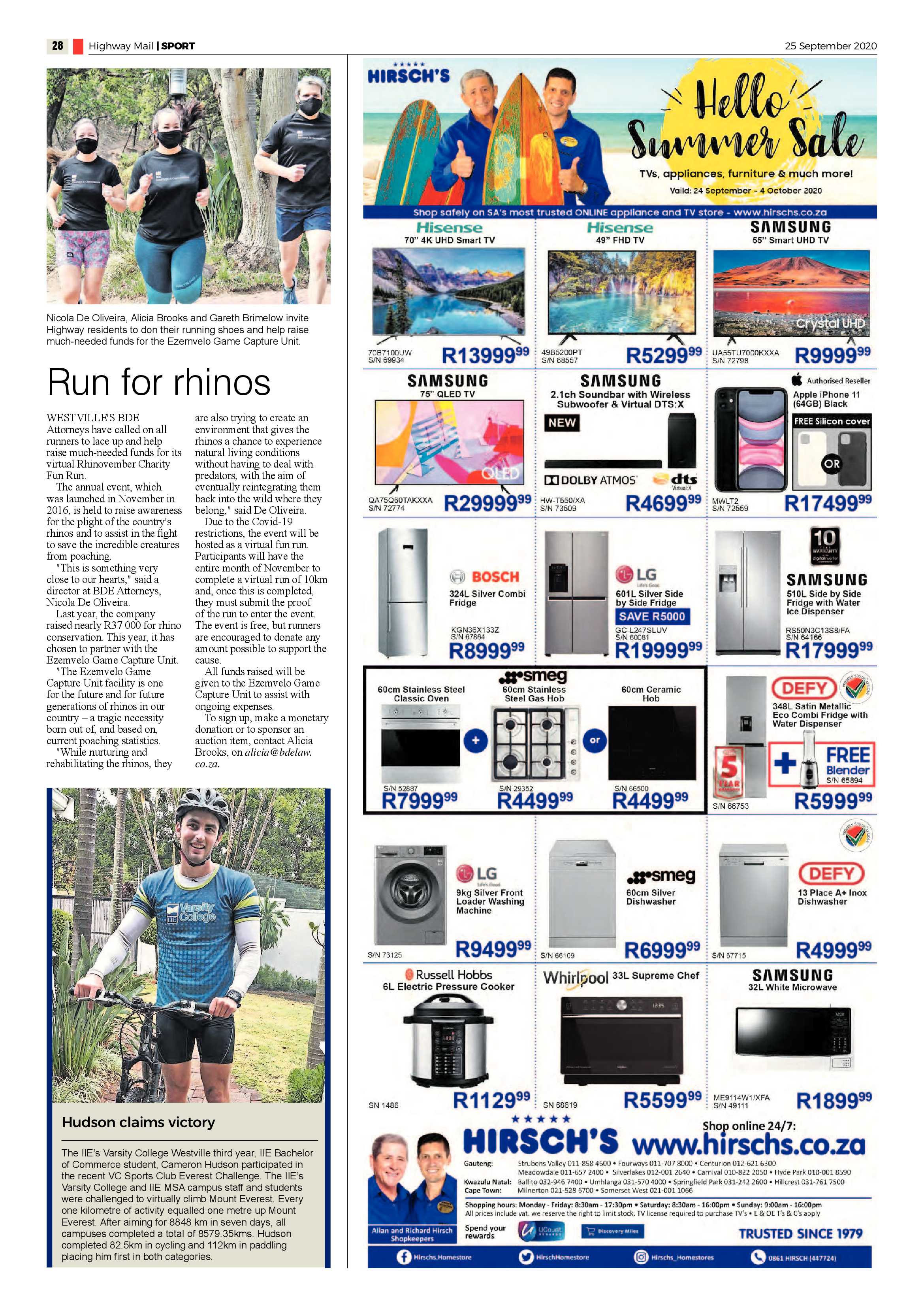 Highway Mail 25 September 2020 page 28