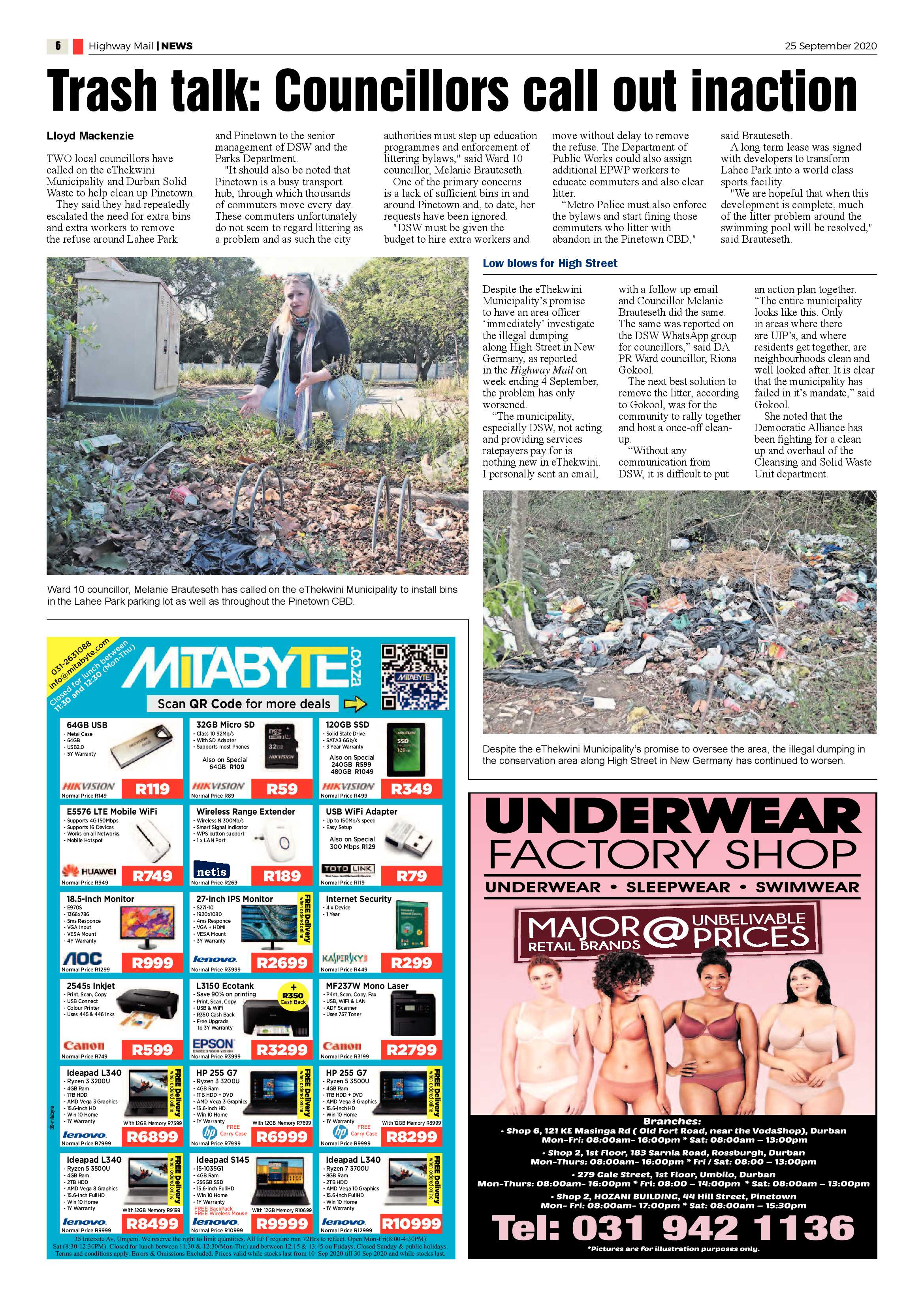 Highway Mail 25 September 2020 page 6