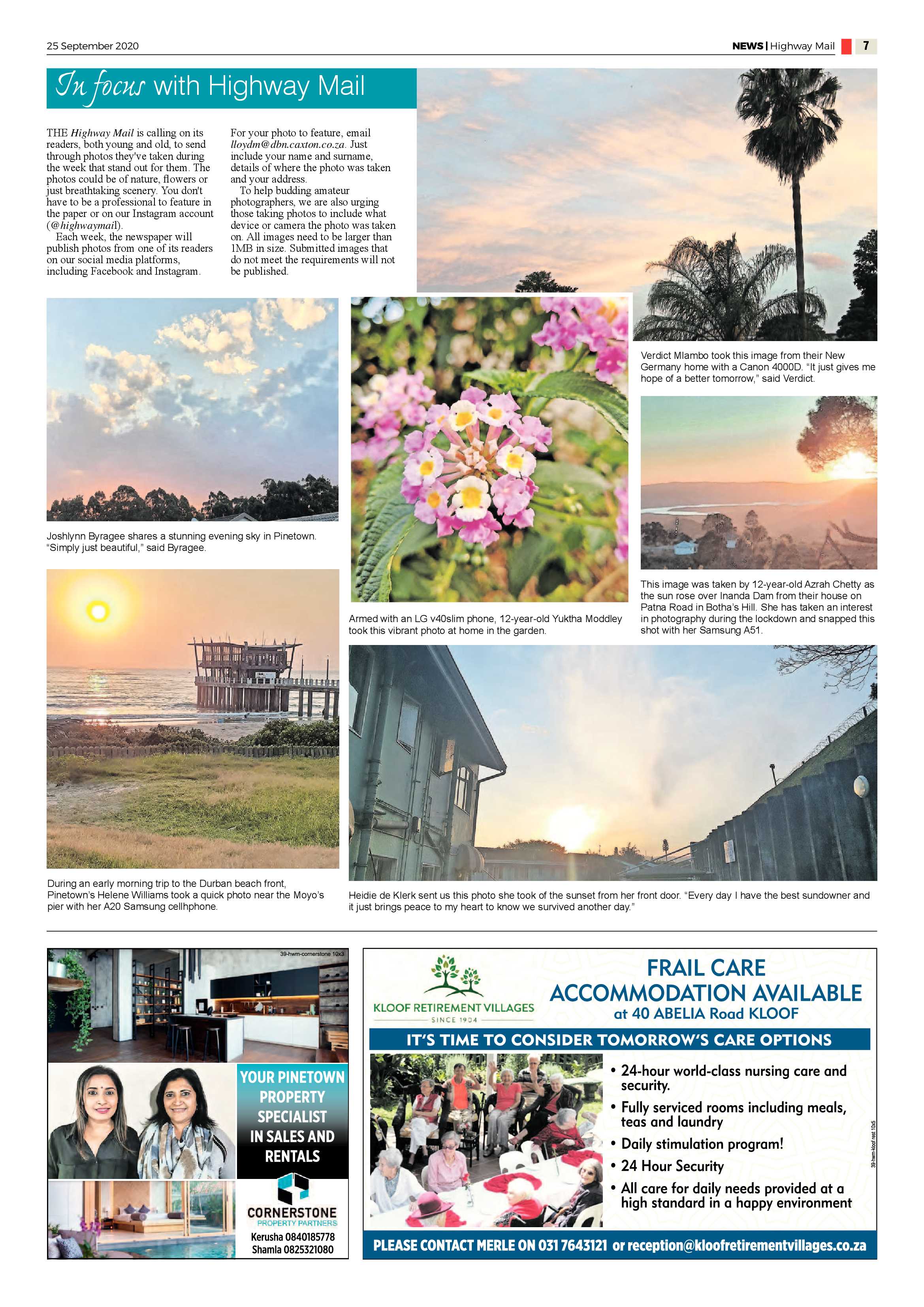 Highway Mail 25 September 2020 page 7