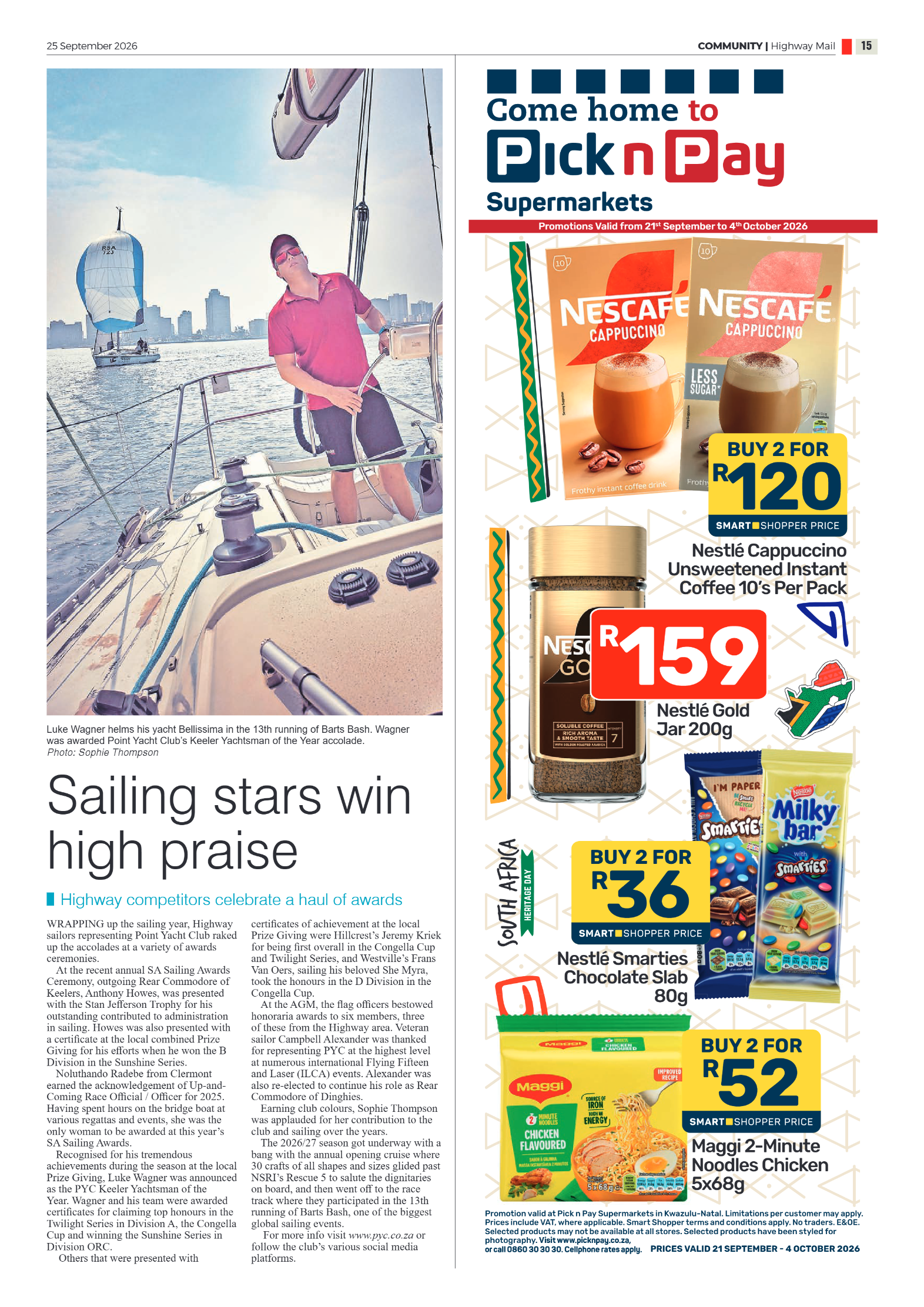 Highway Mail 25 September 2026 page 15