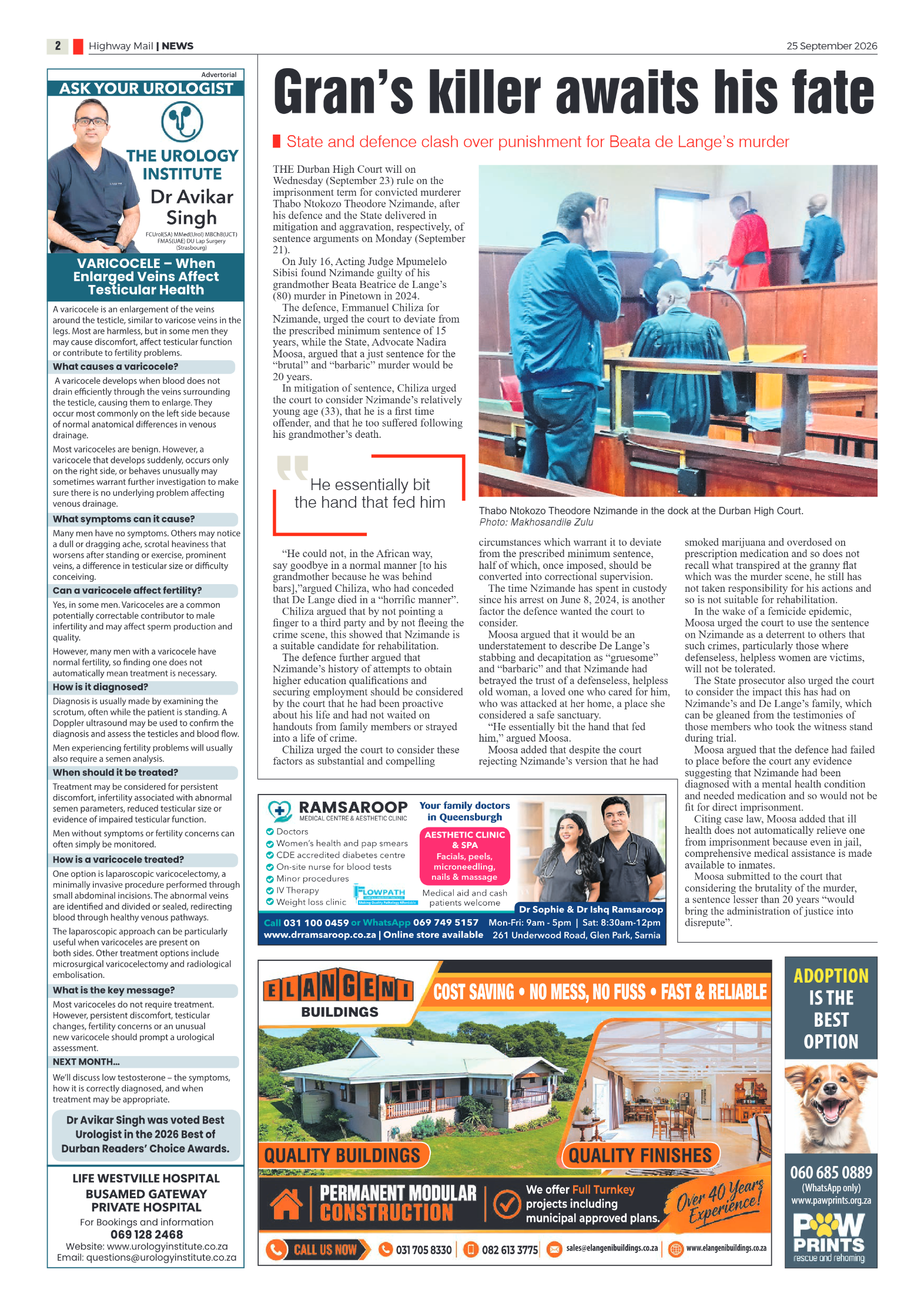 Highway Mail 25 September 2026 page 2