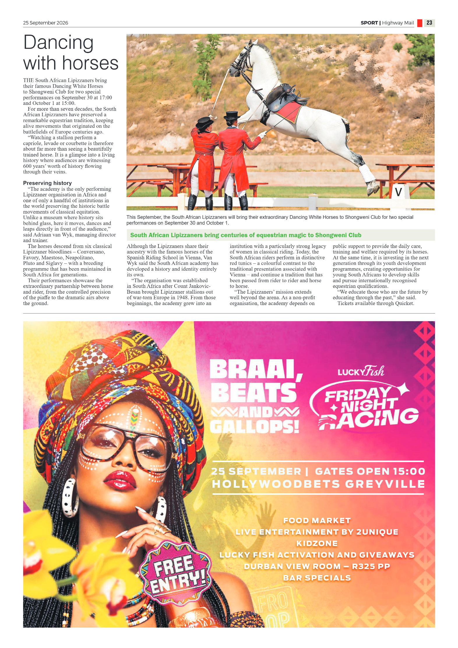 Highway Mail 25 September 2026 page 23