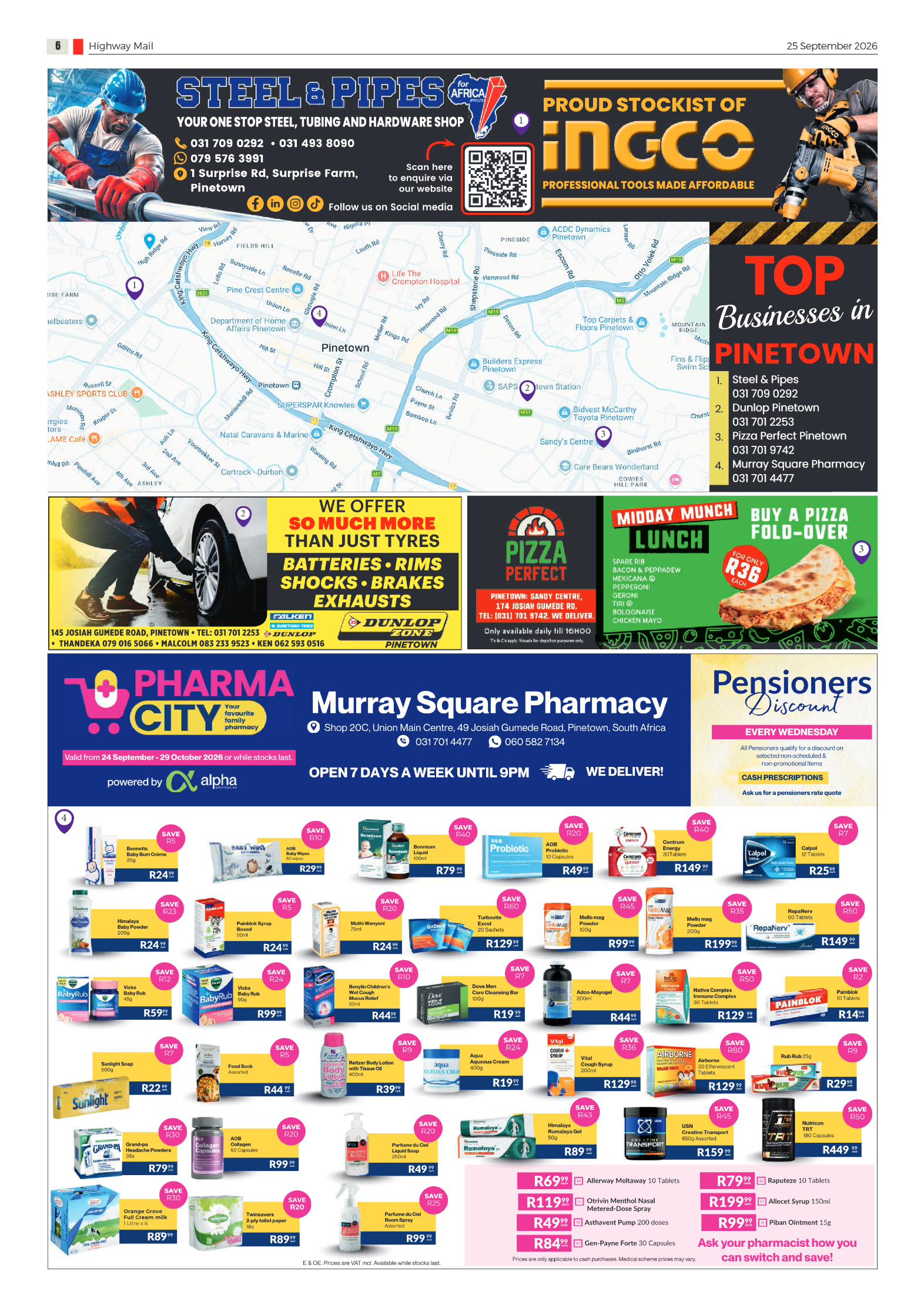 Highway Mail 25 September 2026 page 6