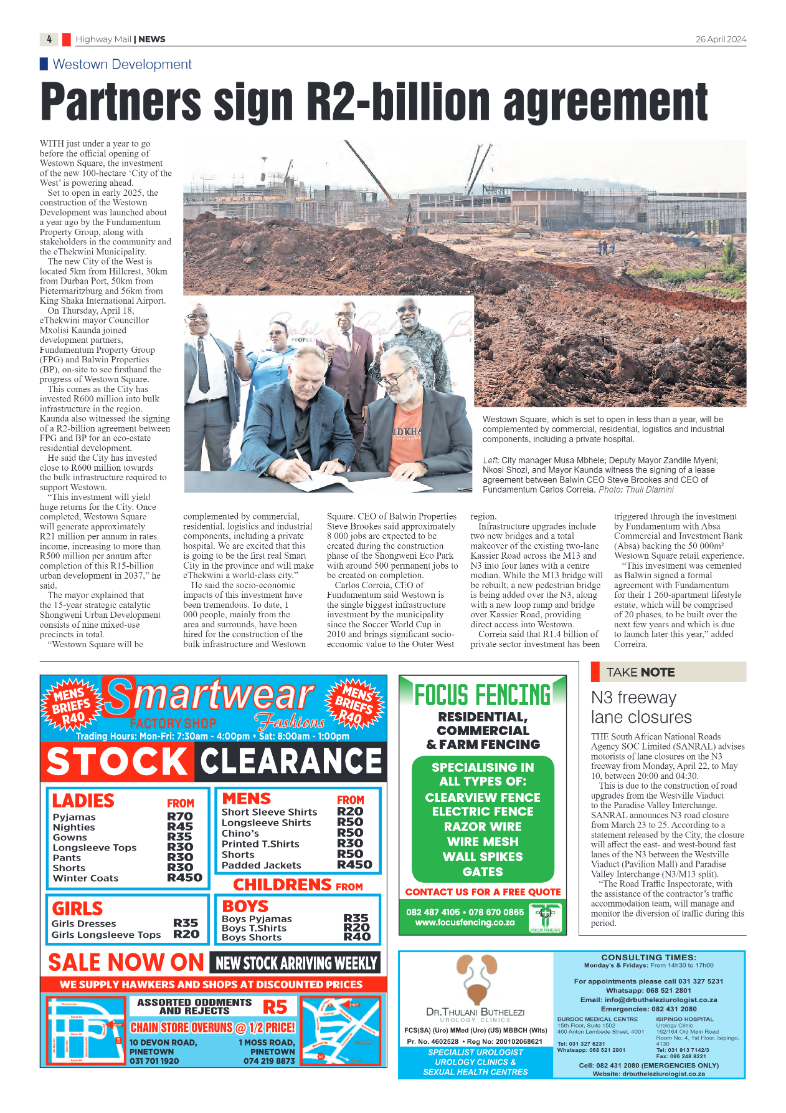 Highway Mail 26 April 2024 page 4