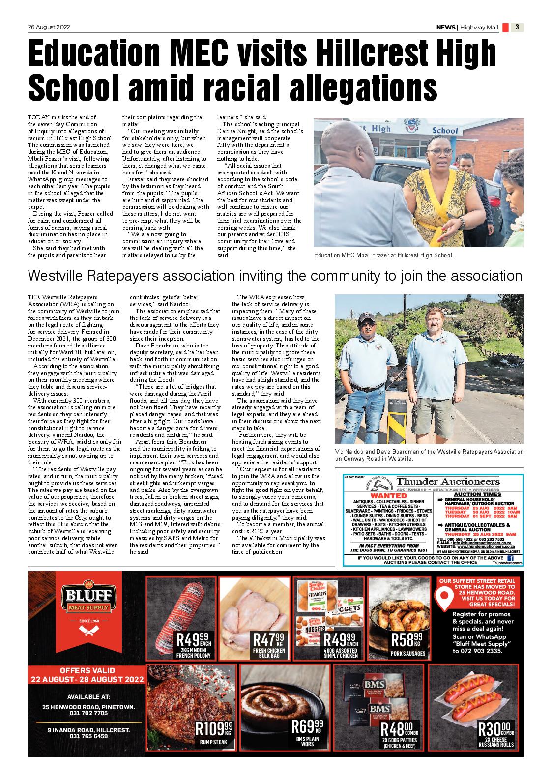 Highway Mail 26 August 2022 page 3