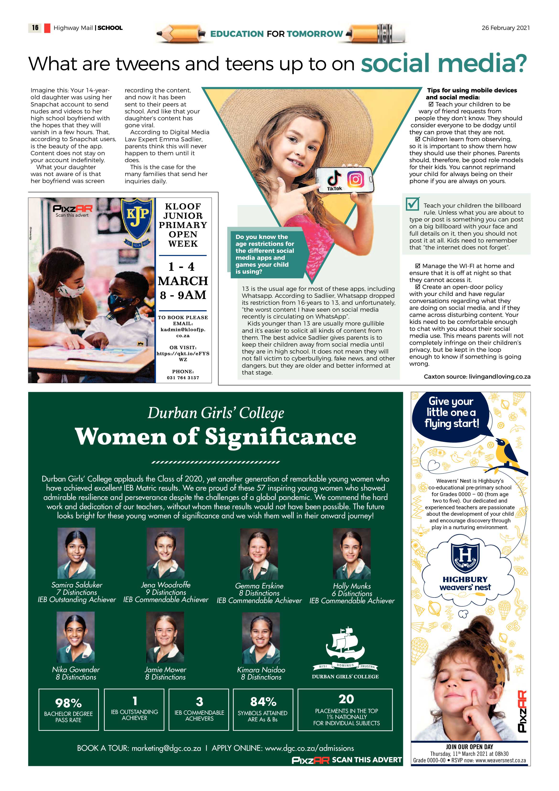 Highway Mail 26 February 2021 page 16