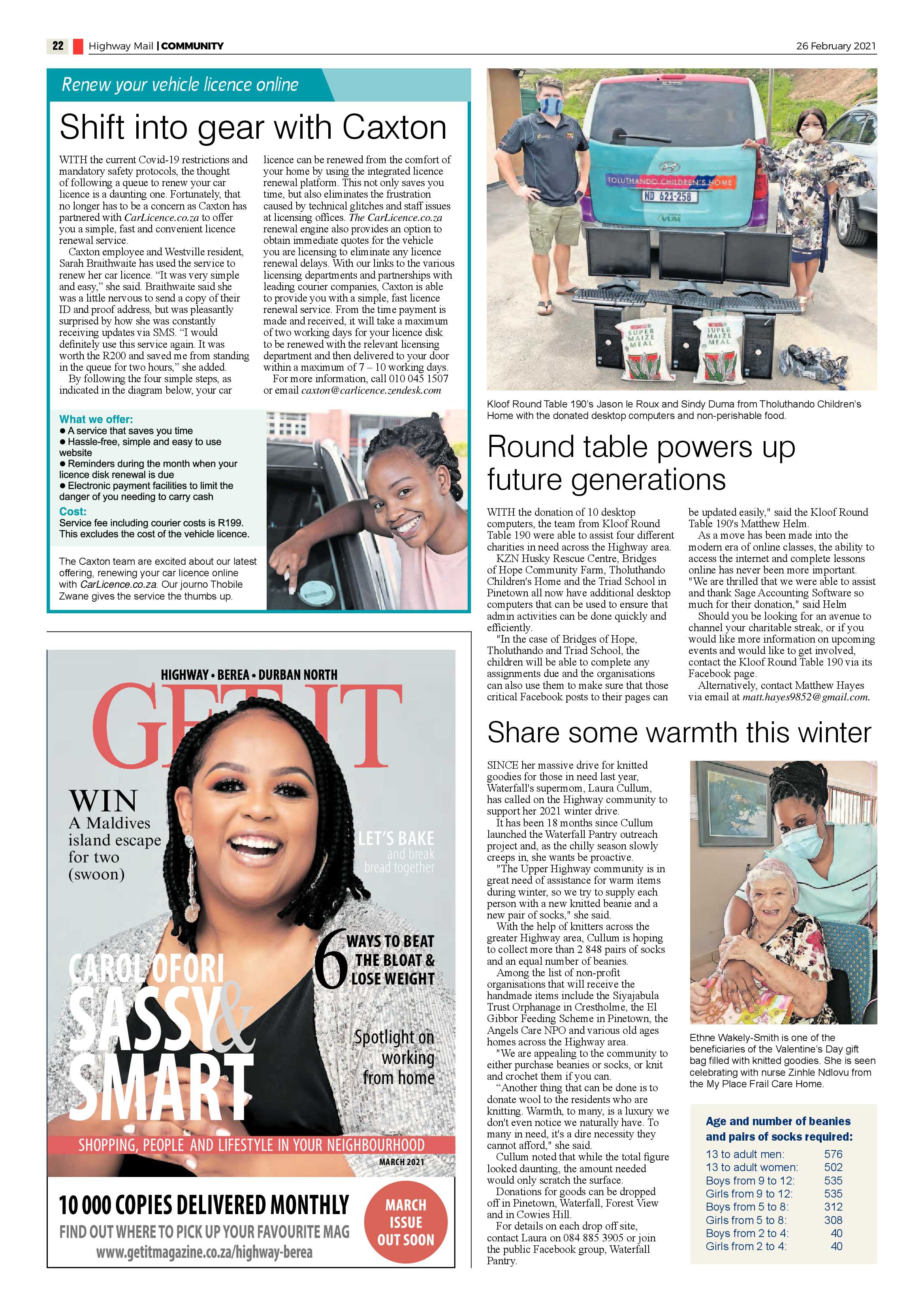 Highway Mail 26 February 2021 page 22