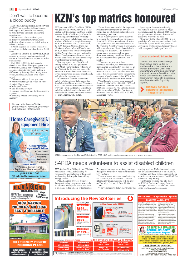 Highway Mail 26 January 2024 page 2
