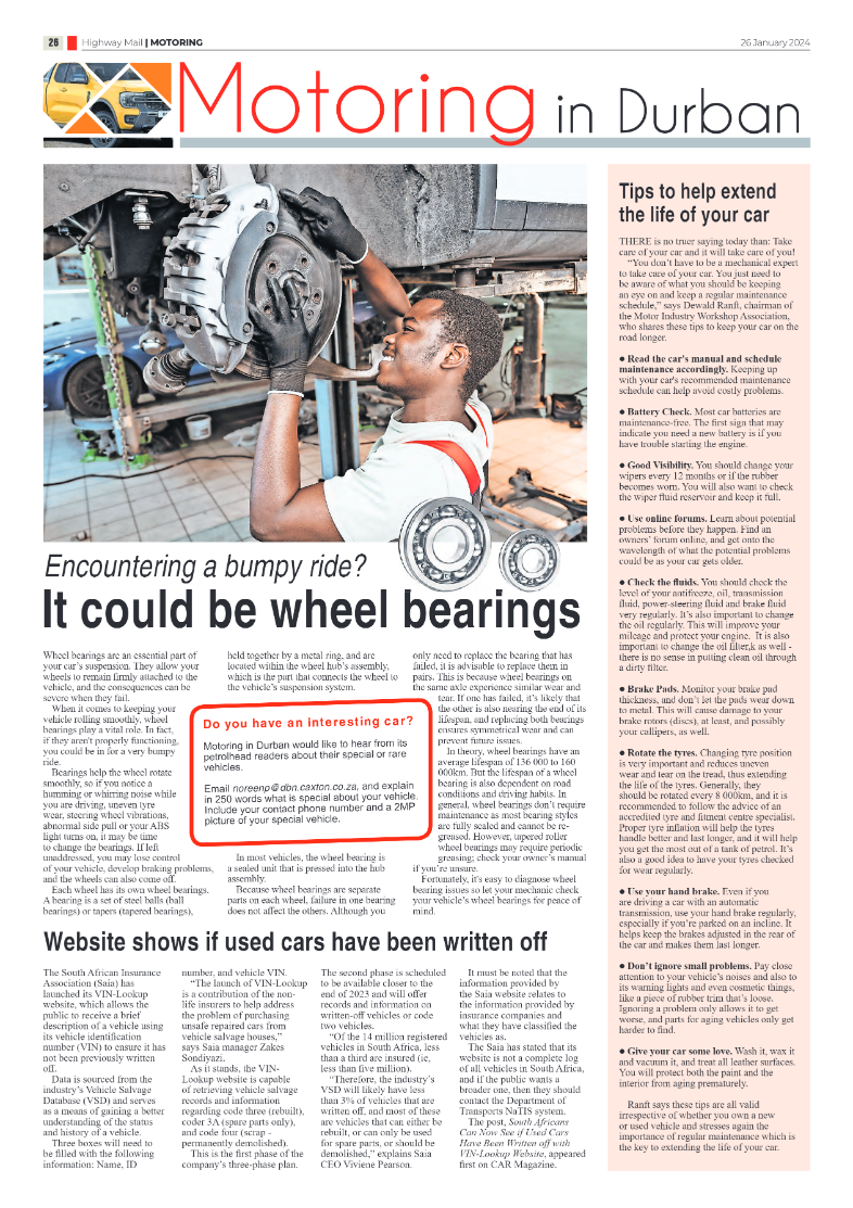 Highway Mail 26 January 2024 page 26